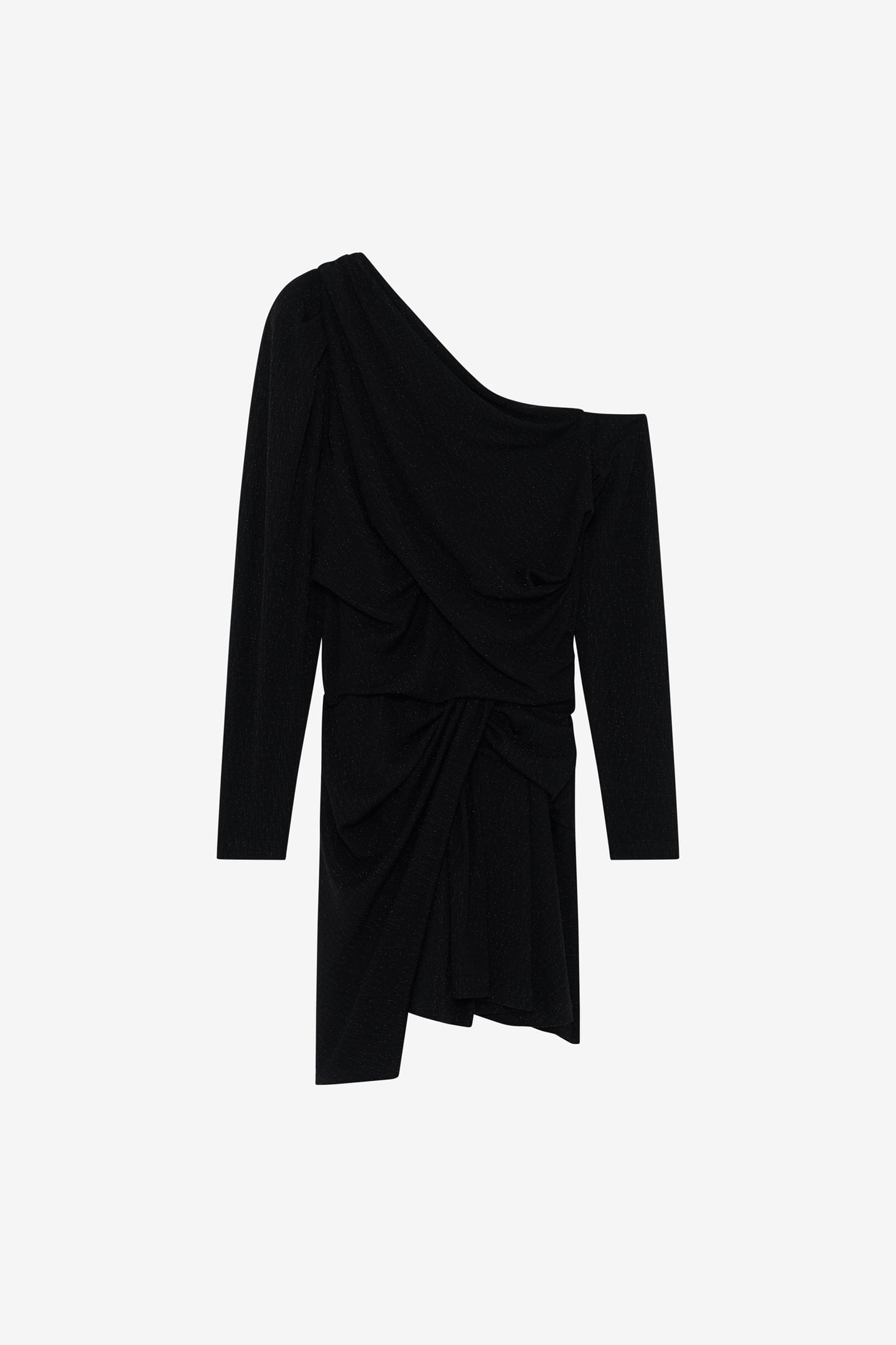 MERIMI DRESS BLACK/BLACK LUREX 5