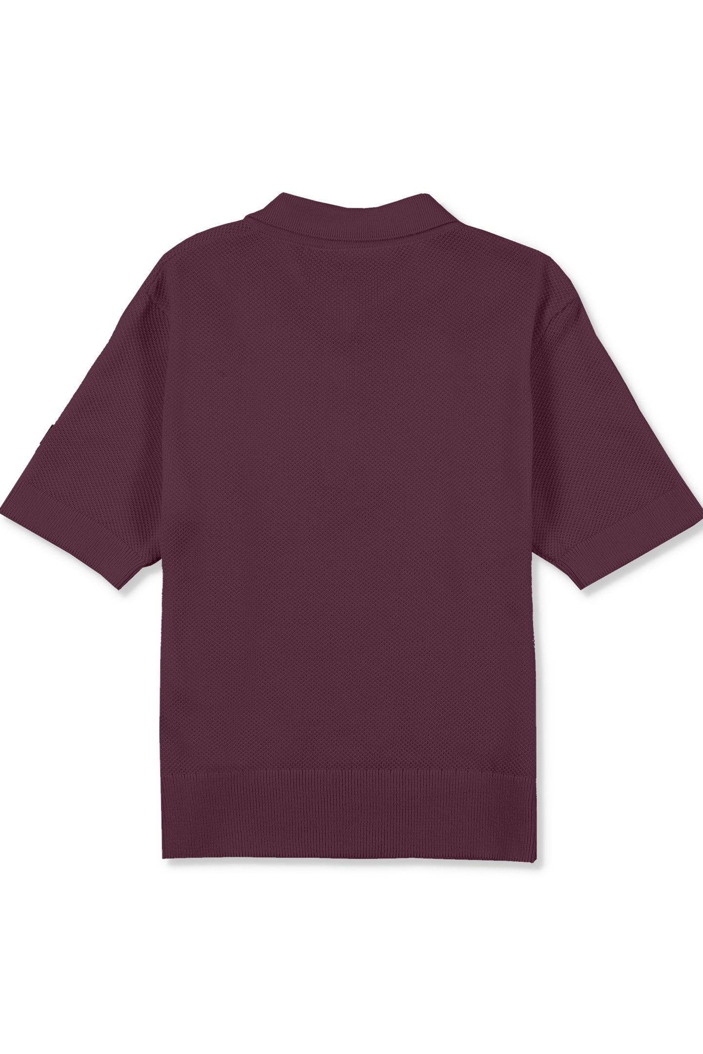 BB1 SLIM PIQUE KNIT POLO TEE FIG 4