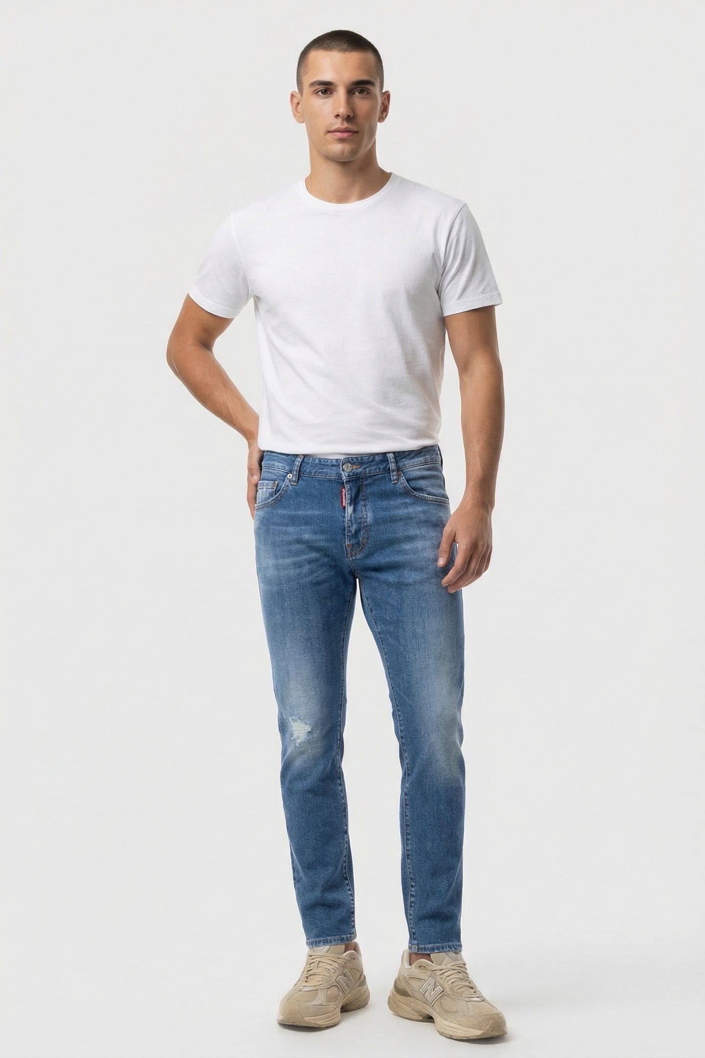 JEANS 5 POCKETS BLUE 1