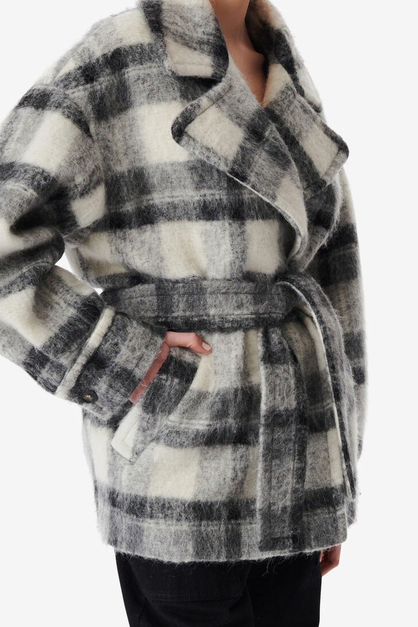 PAMAE OUTERWEAR MIXED GREY 4