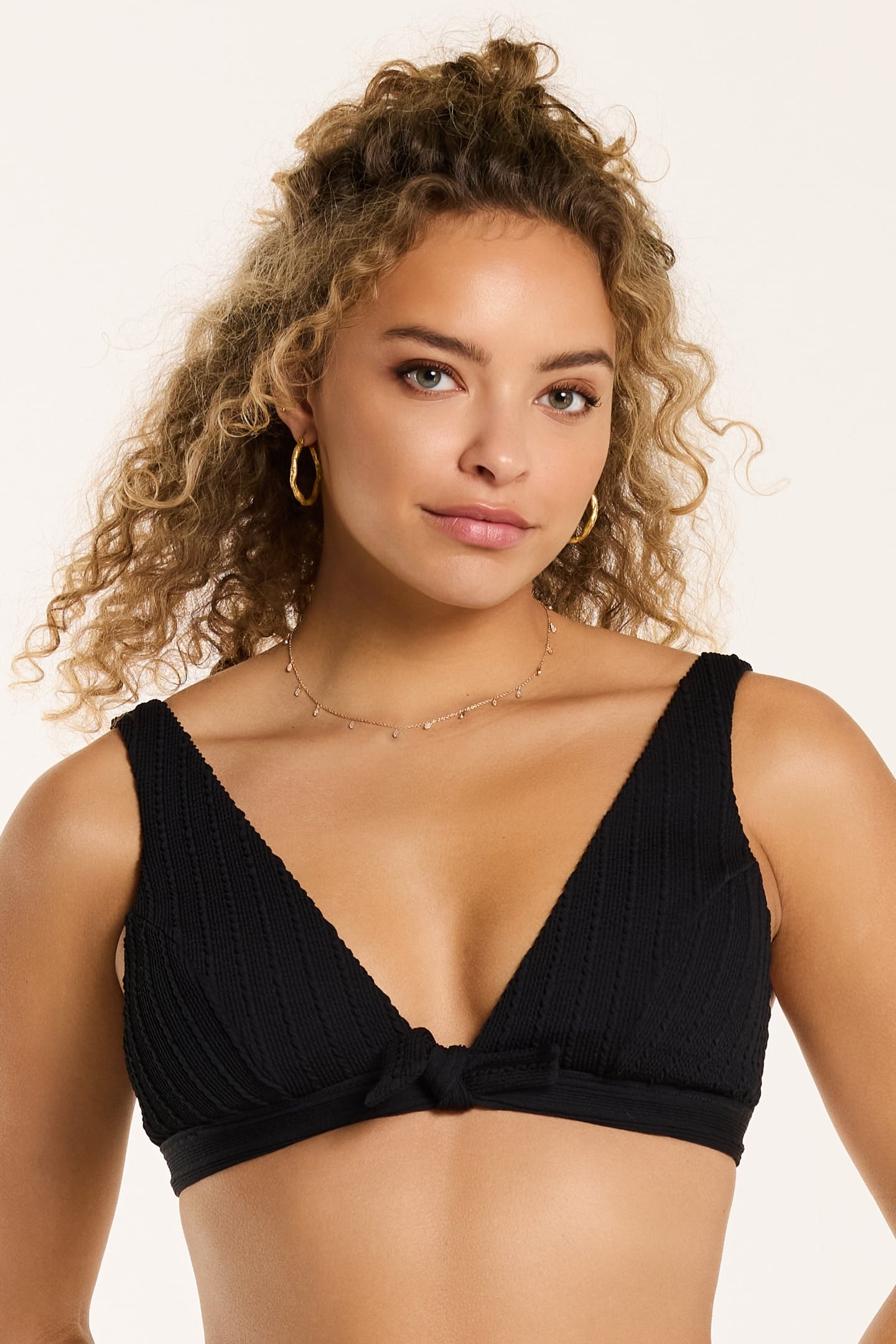 TEDDY BIKINI SET MALTA STRUCTURE BLACK MALTA STRUCTURE 1