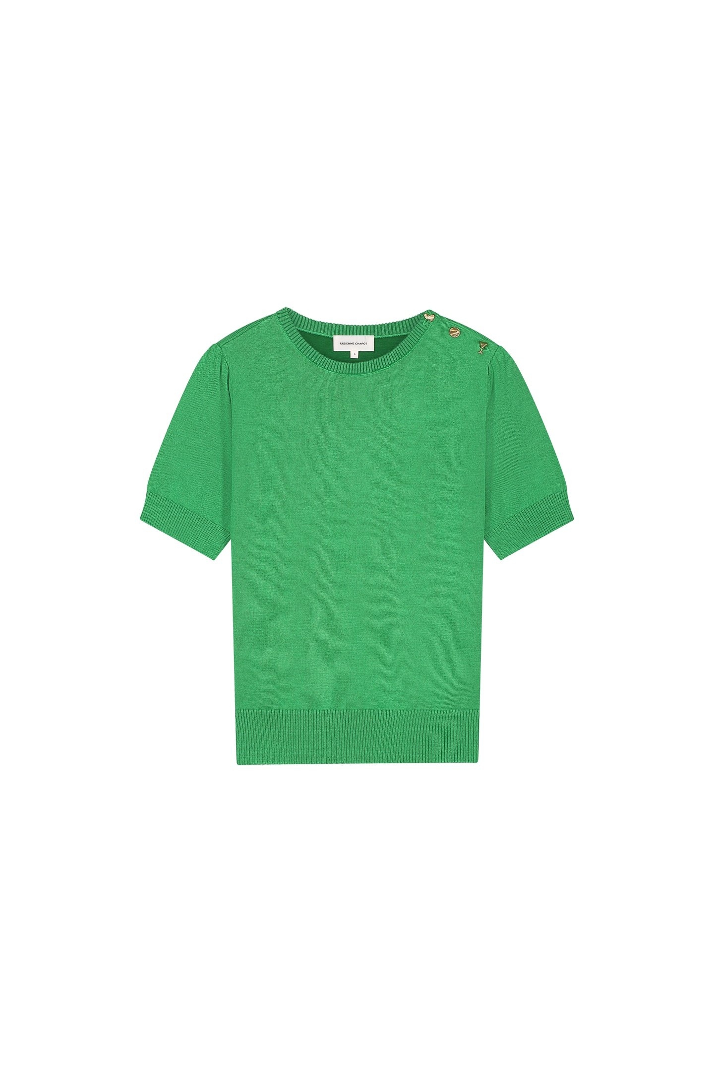 PHILOU PULLOVER GREEN GLIMMER 4