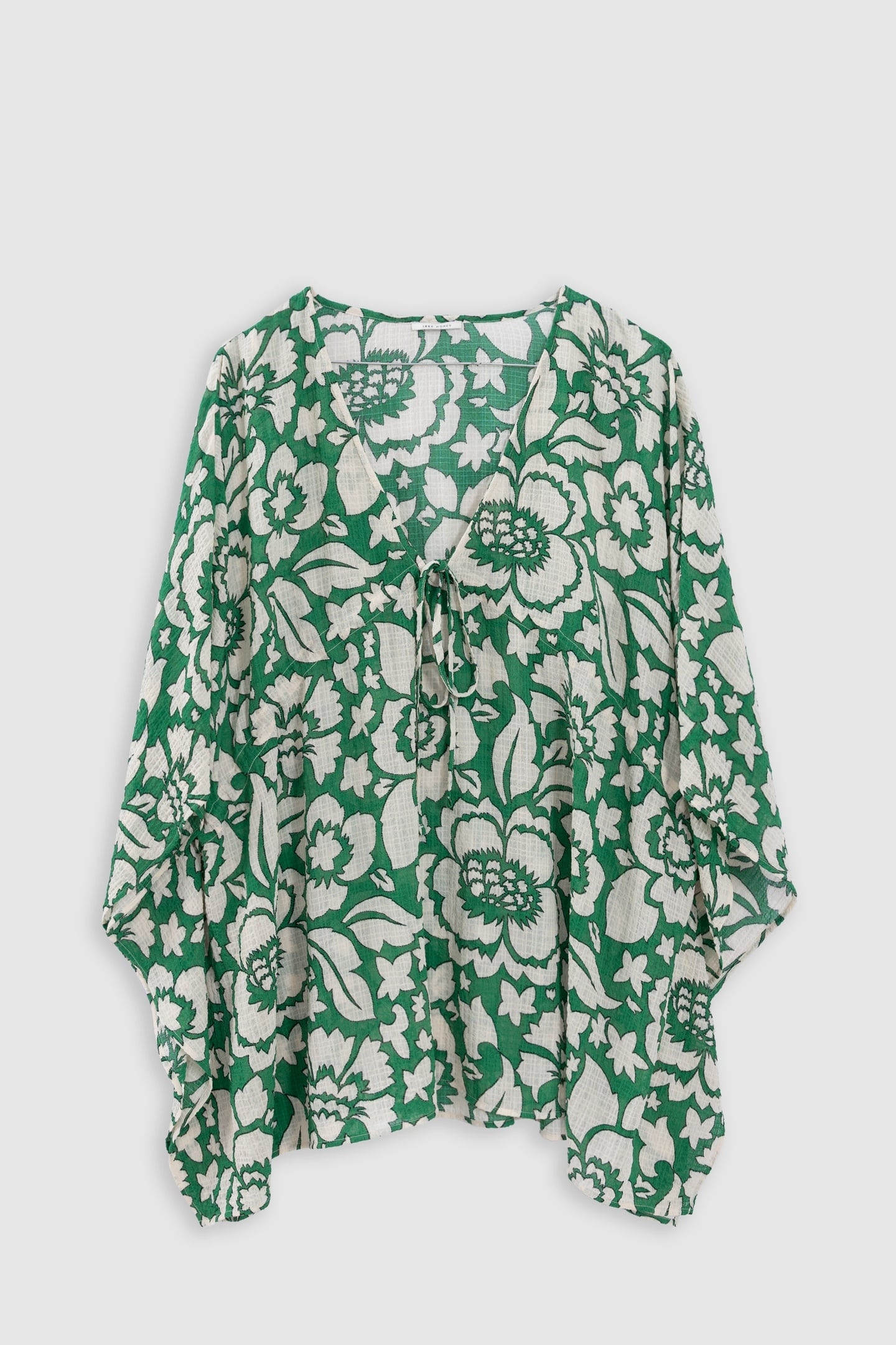 GREEN BLOUSE, TROPICAL MAXI PRINT 3