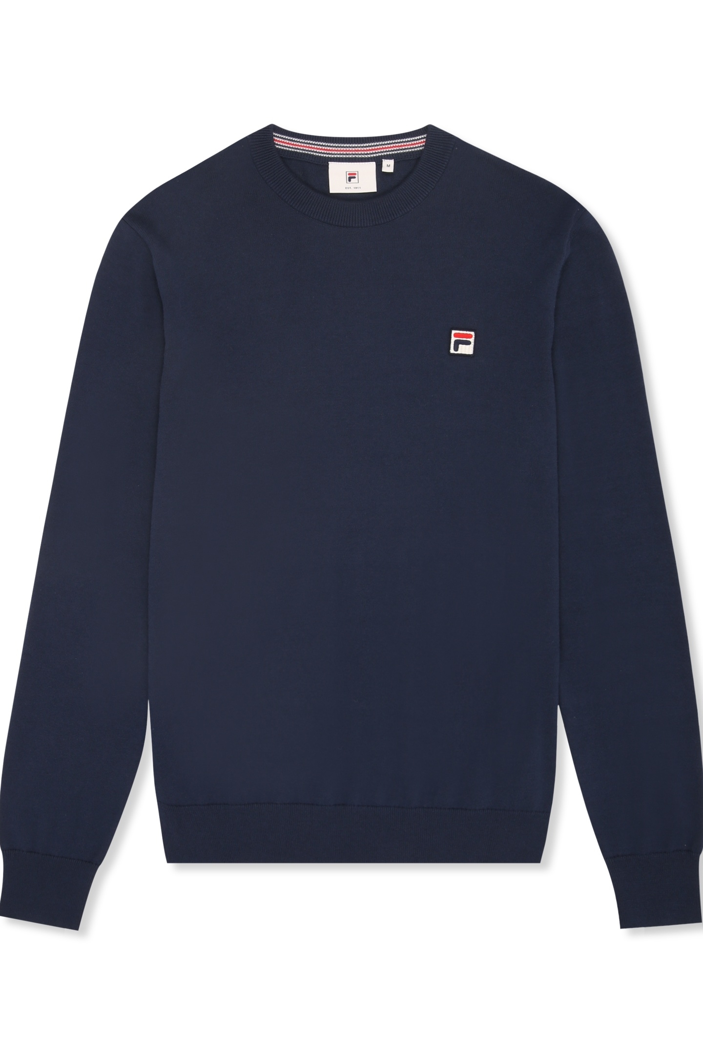 BIELLA SLIM CREWNECK KNIT SWEATER BLACK IRIS 5