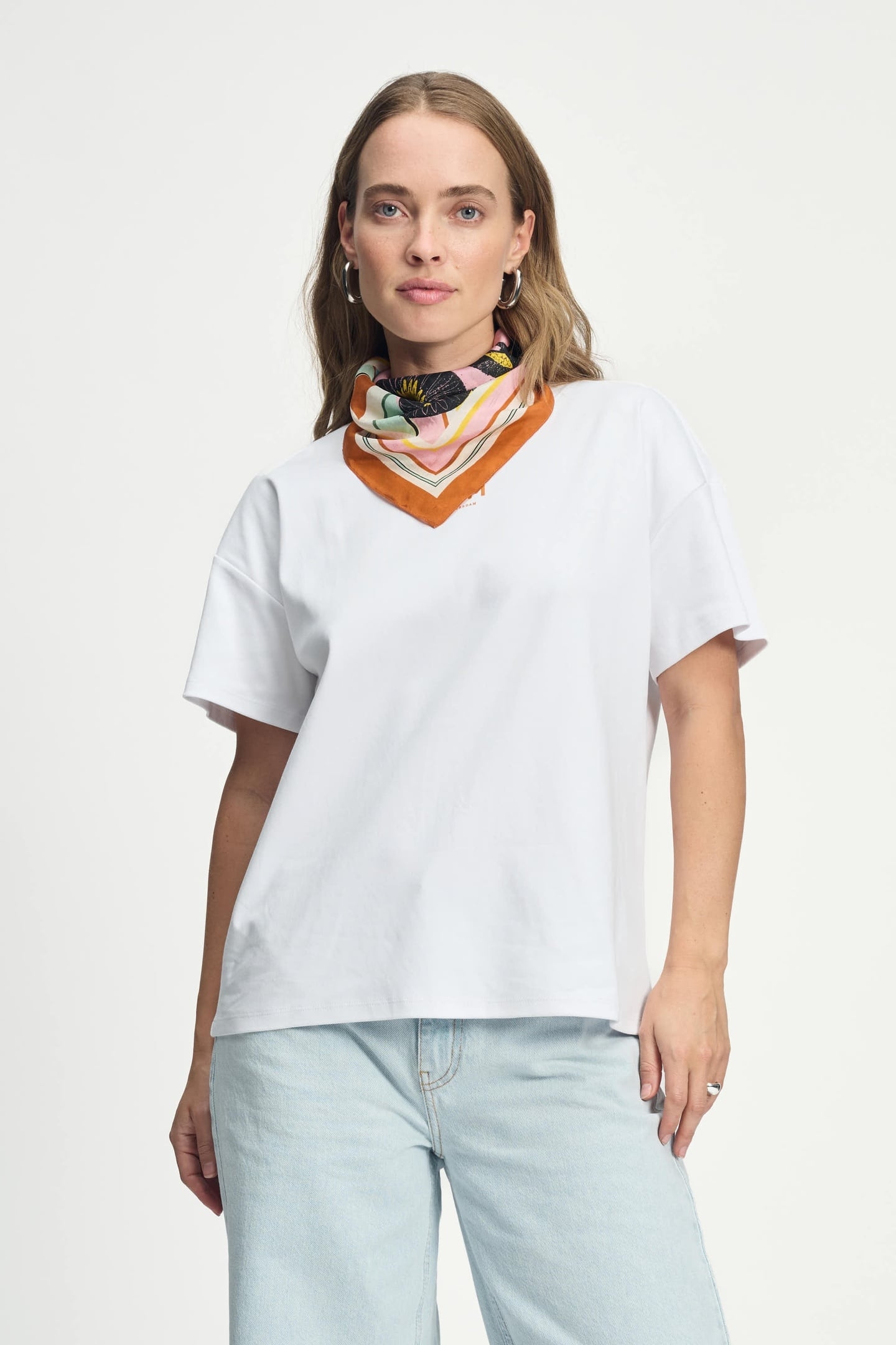 SHAWL - PARADISE BIRDS PETITE PINK 1