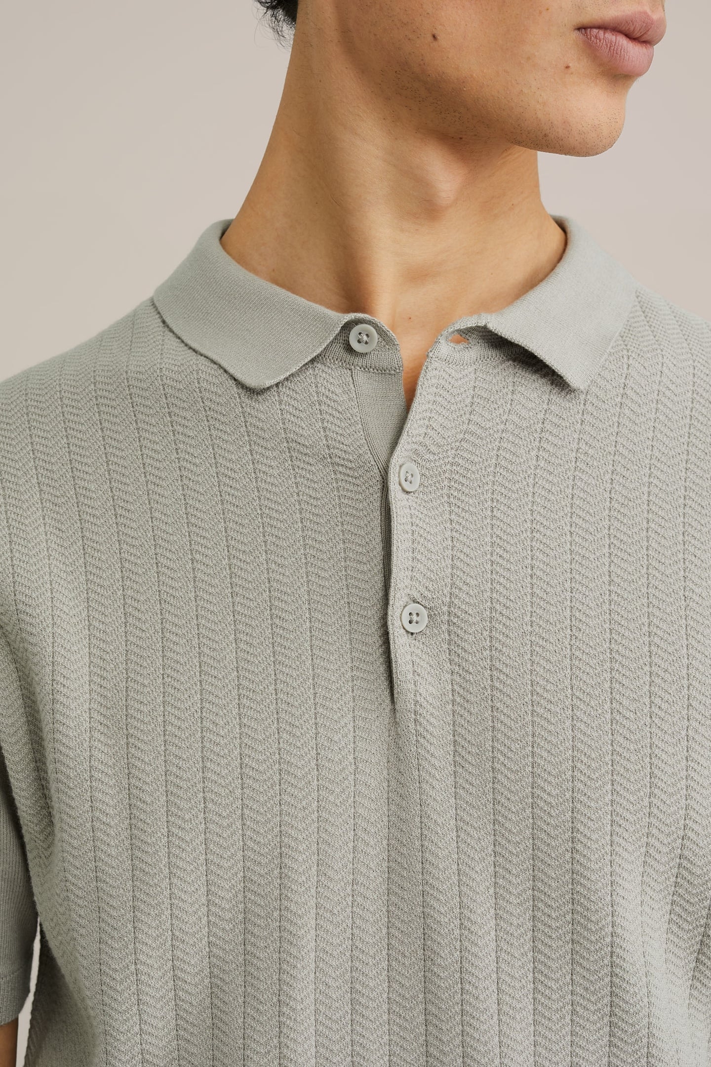 POLO BLENDED LIGHT GREY 5