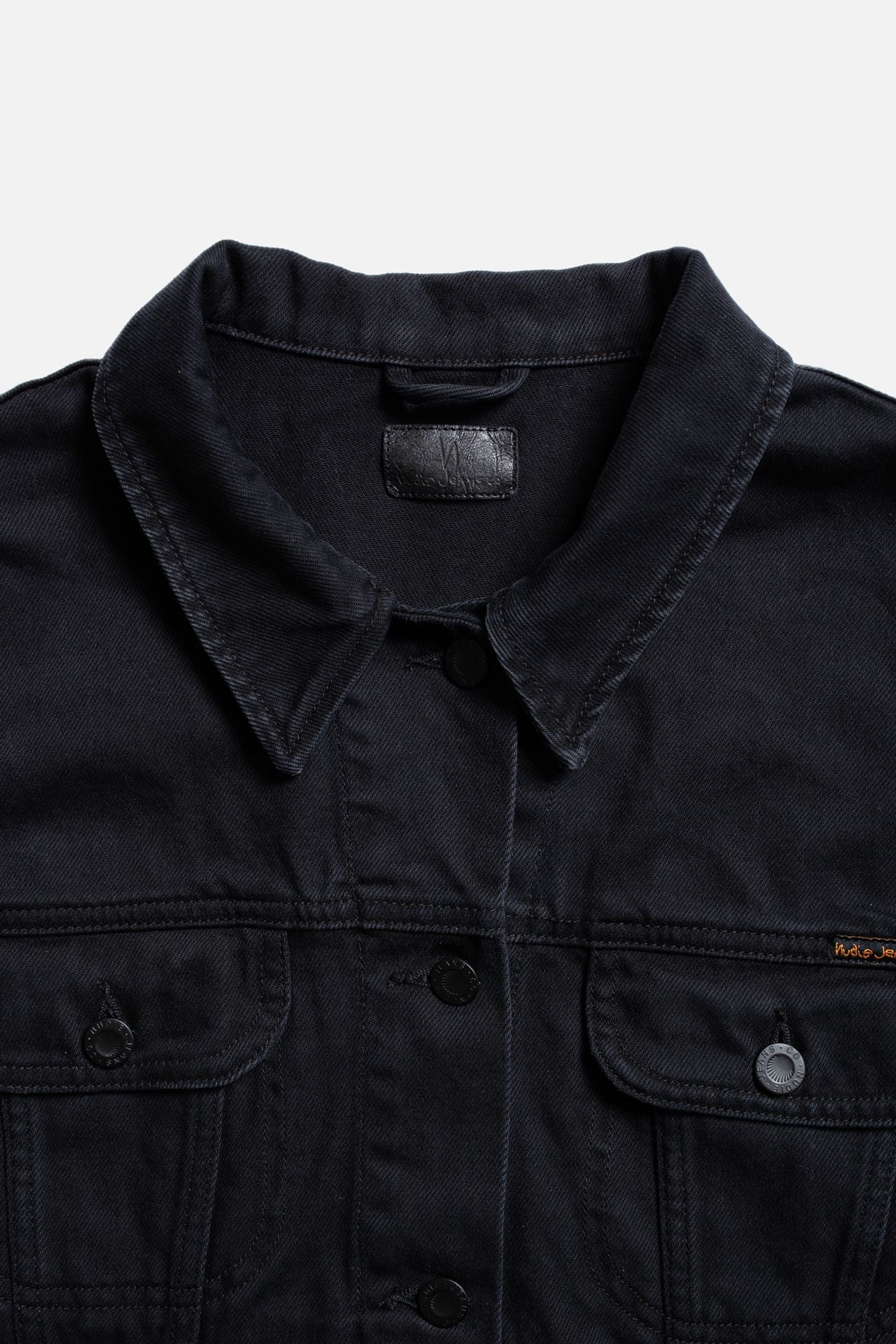 BERIT DENIM JACKET ASPHALT BLACK 7
