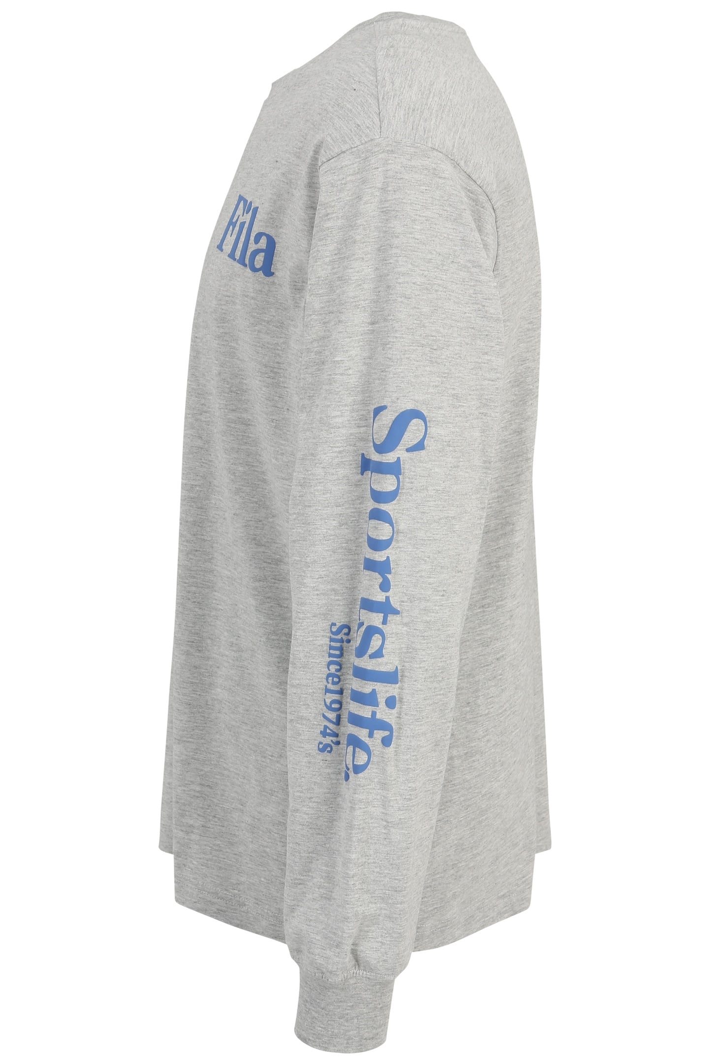 LAON OVERSIZED LONG SLEEVE LIGHT GREY MELANGE 4