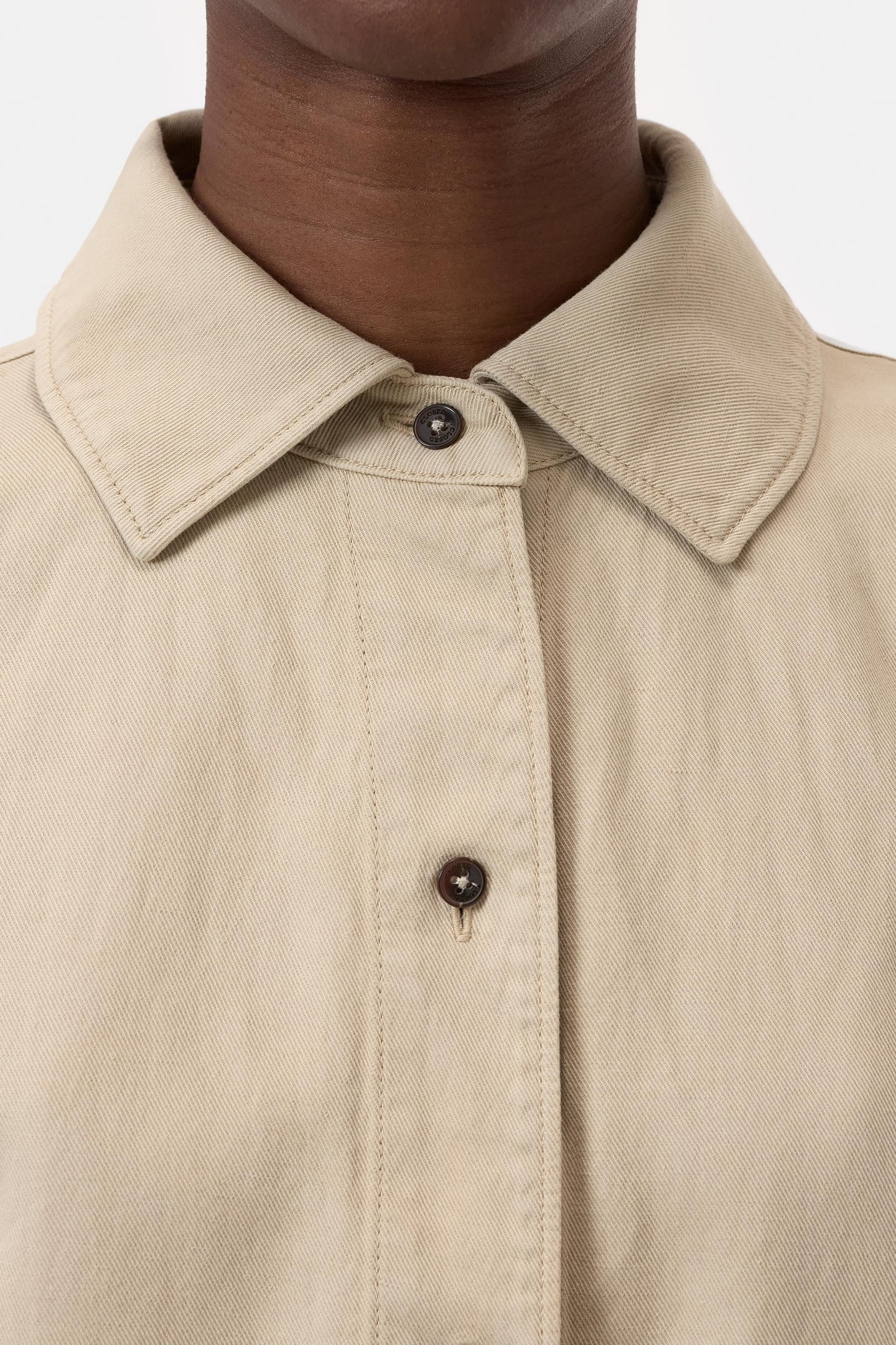 SHORT WRAP DRESS SOFT BEIGE 4