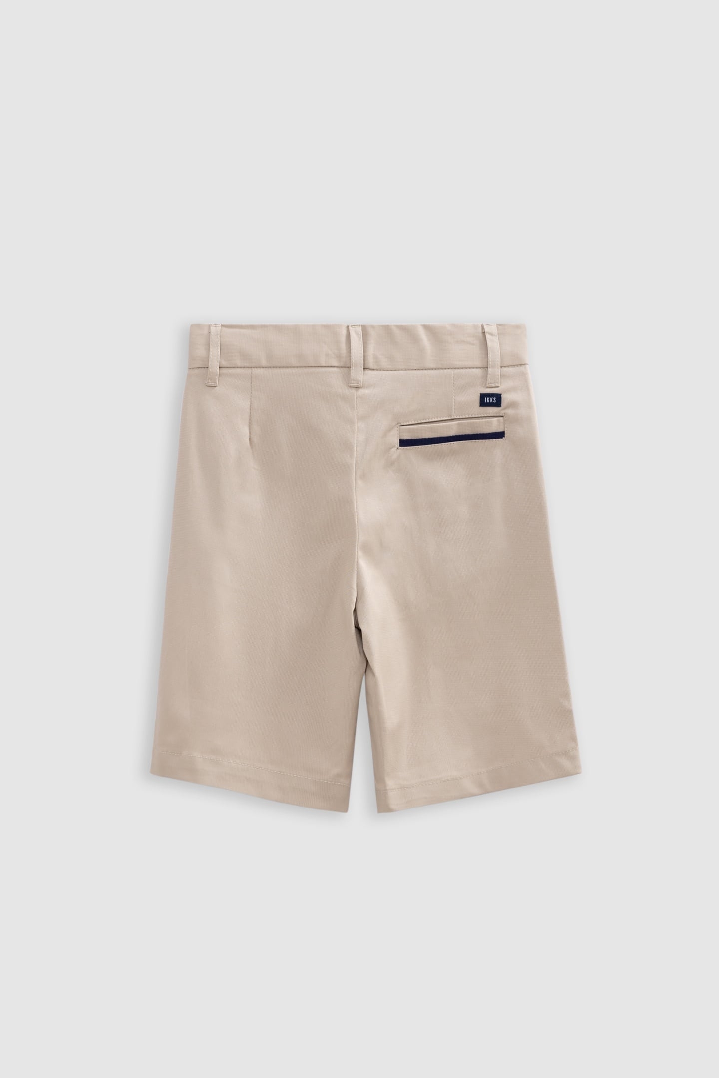BEIGE FORMAL BERMUDA SHORTS 2