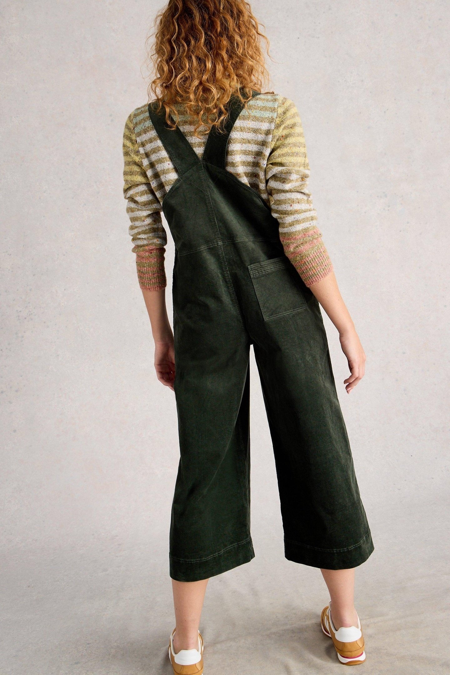 VIOLA CORD DUNGAREE DARK GREEN 2