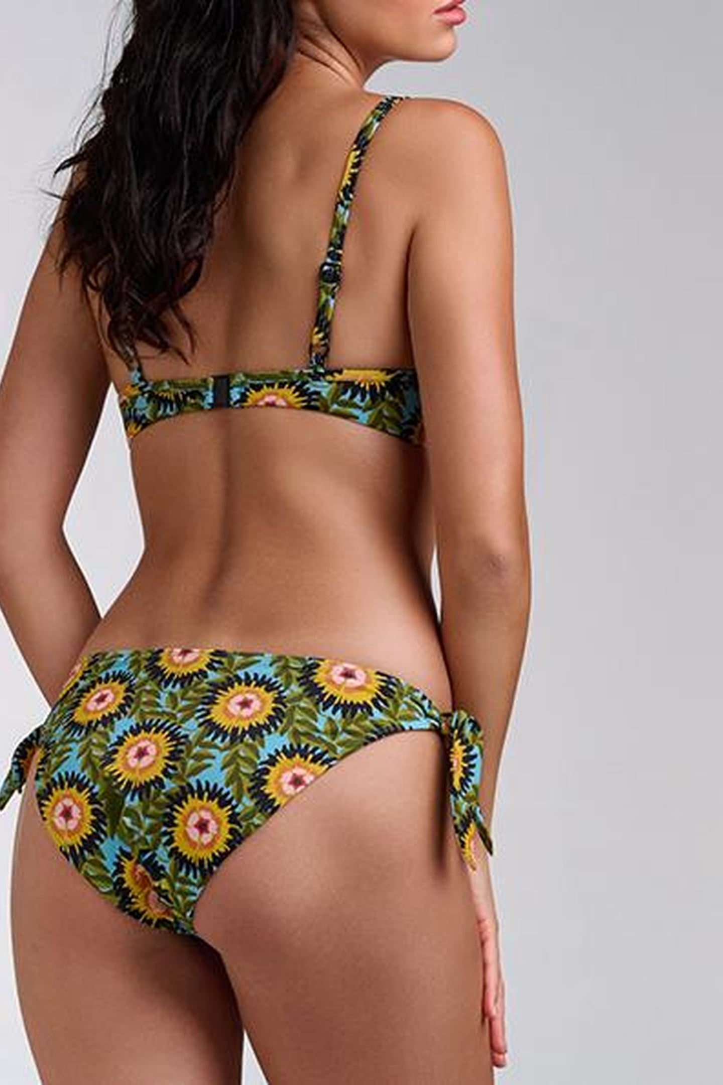 BELLINI FLOWER PRINT PUSH UP BIKINI TOP 2