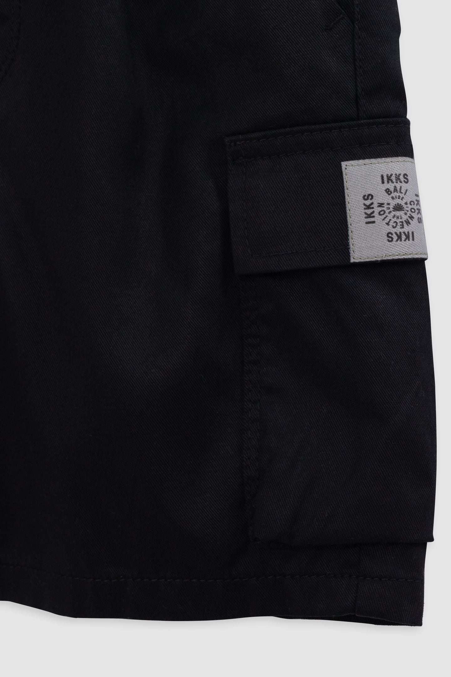 BERMUDA SHORTS JOGGER BLACK MIX LYOCELL 4