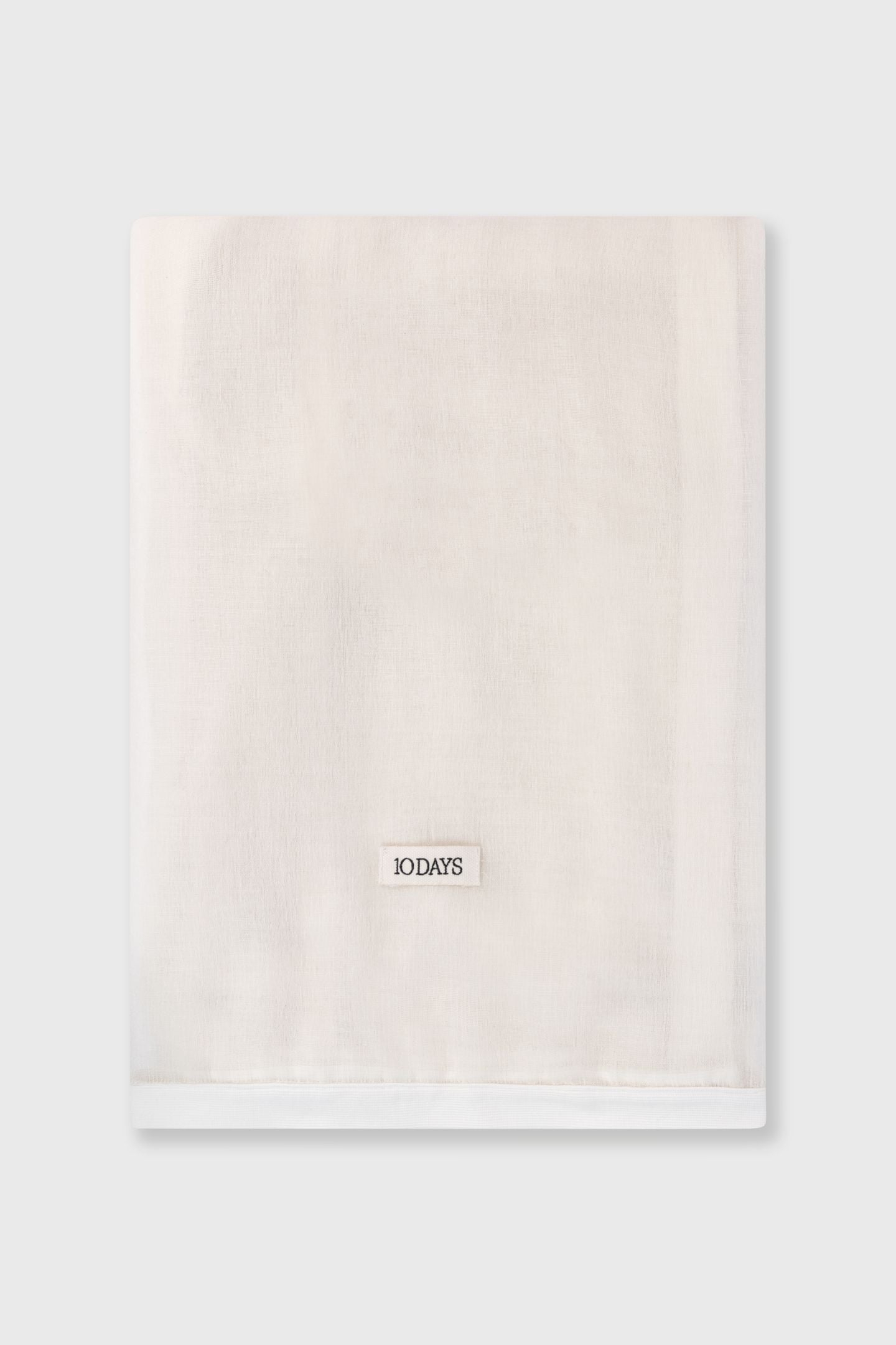 SCARF RIB LIGHT NATURAL 2