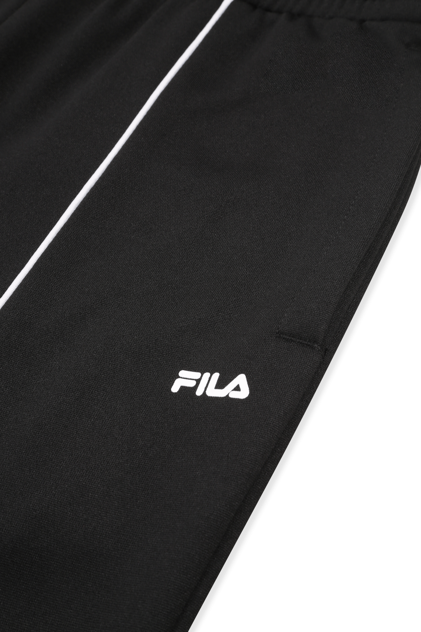 RIVOLI WIDE TRACK PANTS BLACK 7