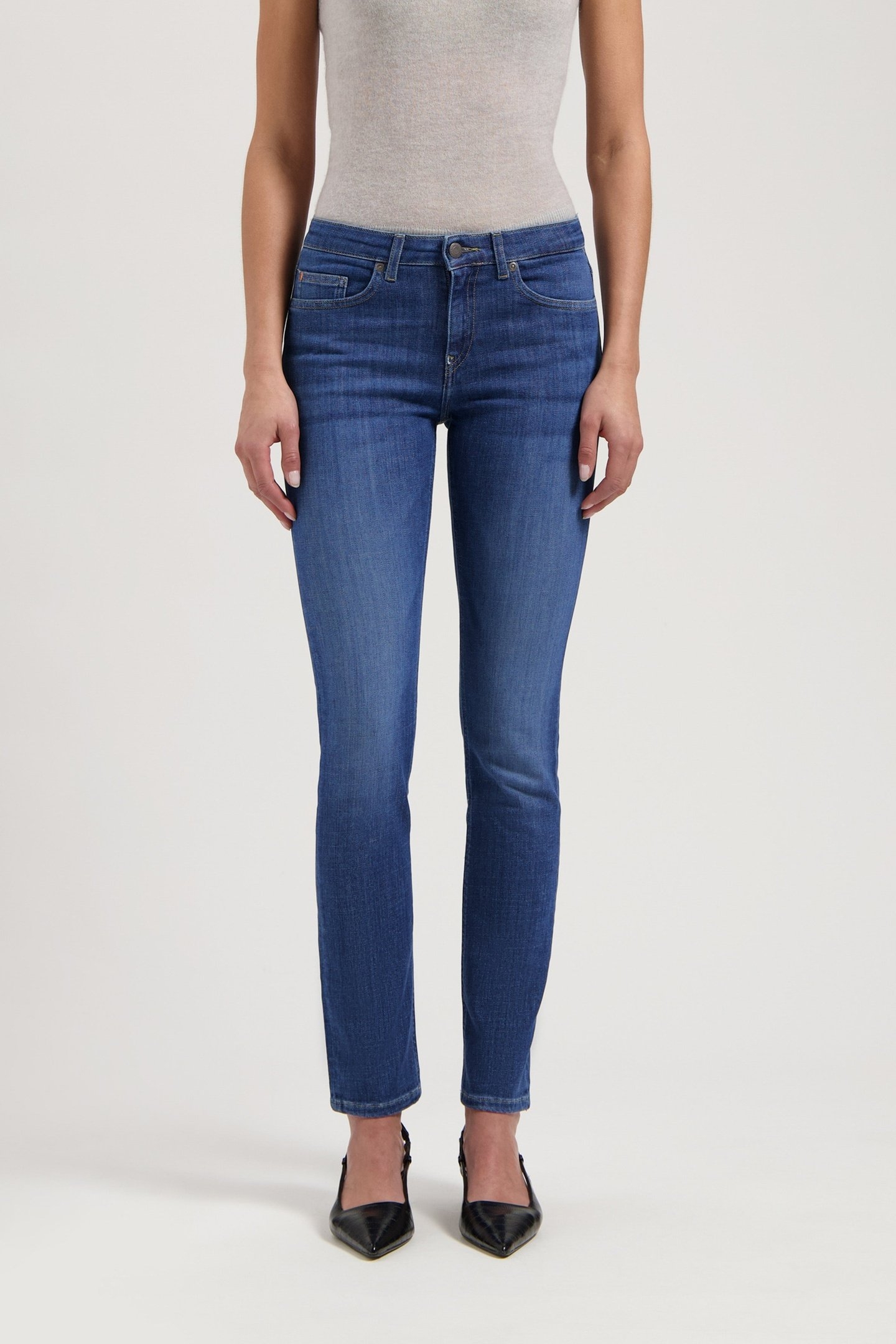 FAYE LOW SLIM STONE INDIGO 1