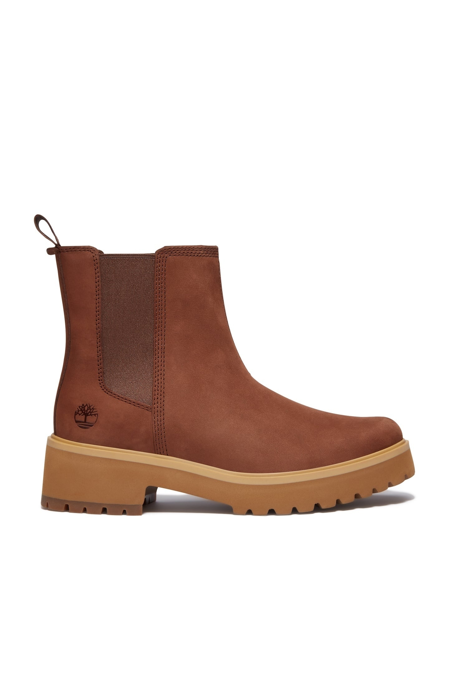 CARNABY COOL MID CHELSEA BOOT MEDIUM BROWN NUBUCK 1