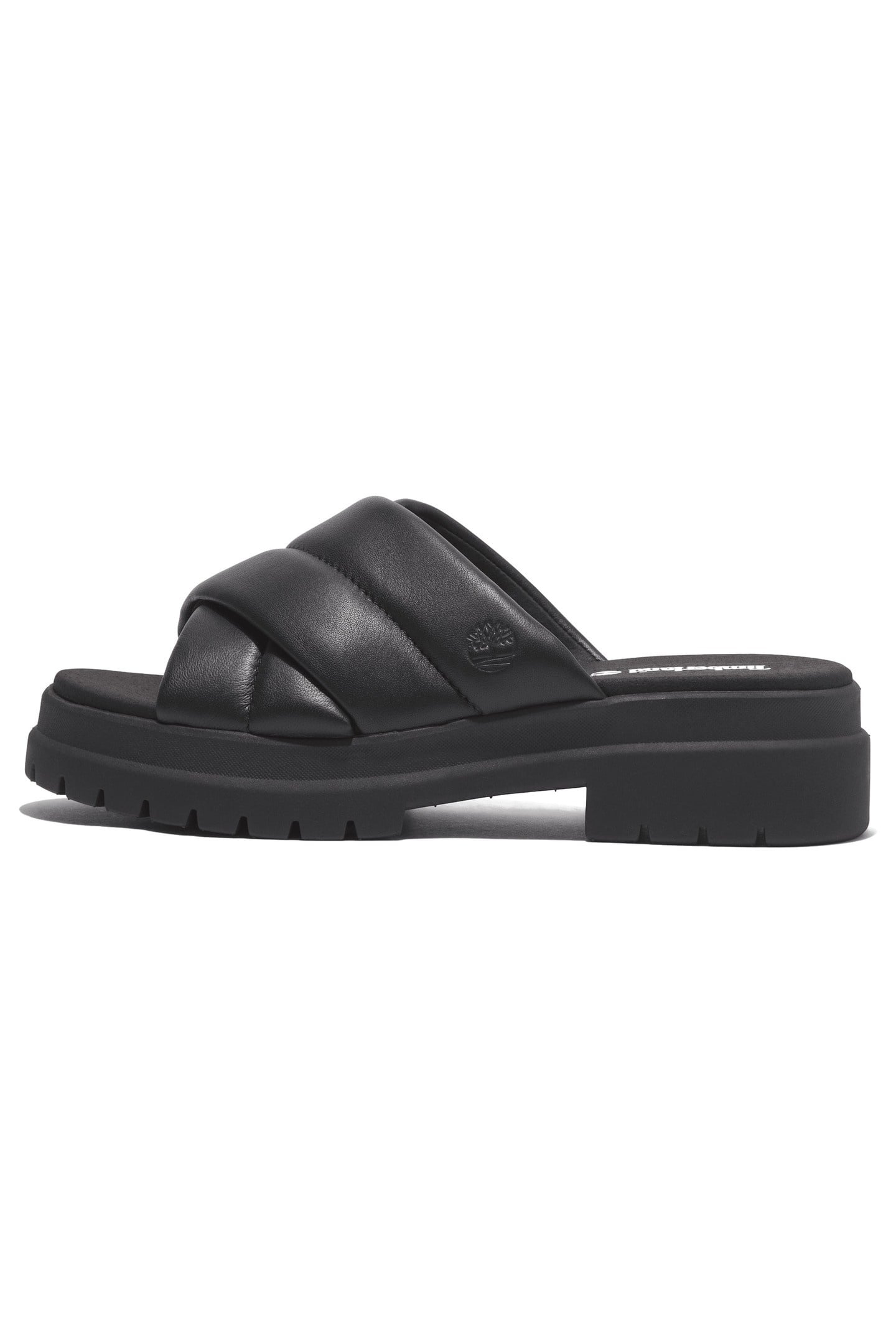 LONDON VIBE SLIDE SANDAL BLACK FULL GRAIN 4