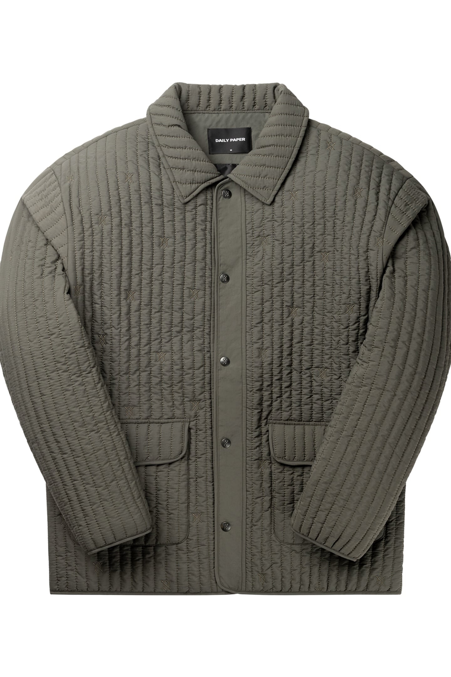 ZYER QUILTED RELAXED JACKET CHIMERA GREY 3