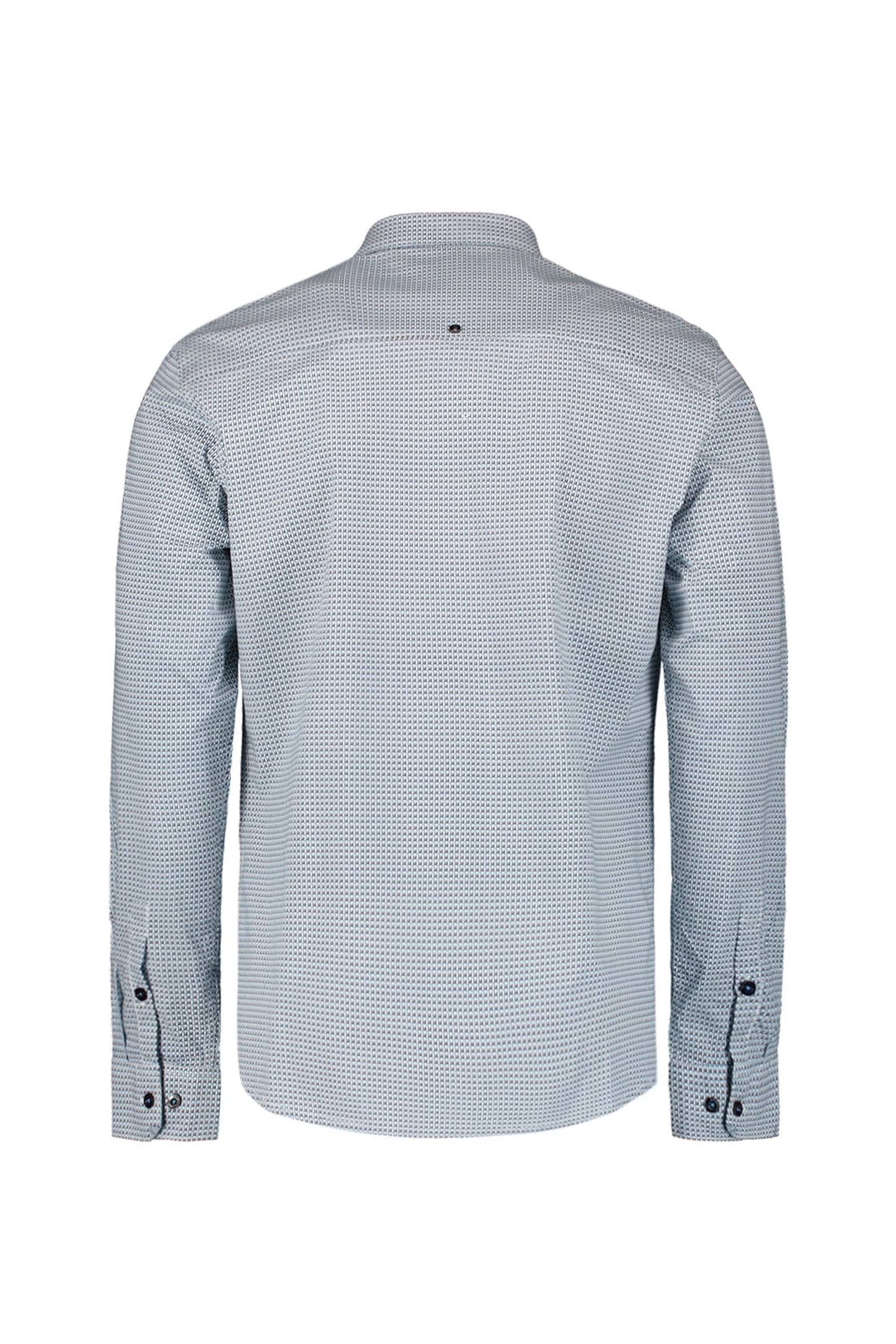 SHIRT STRETCH ALLOVER PRINTED SEABLUE 6