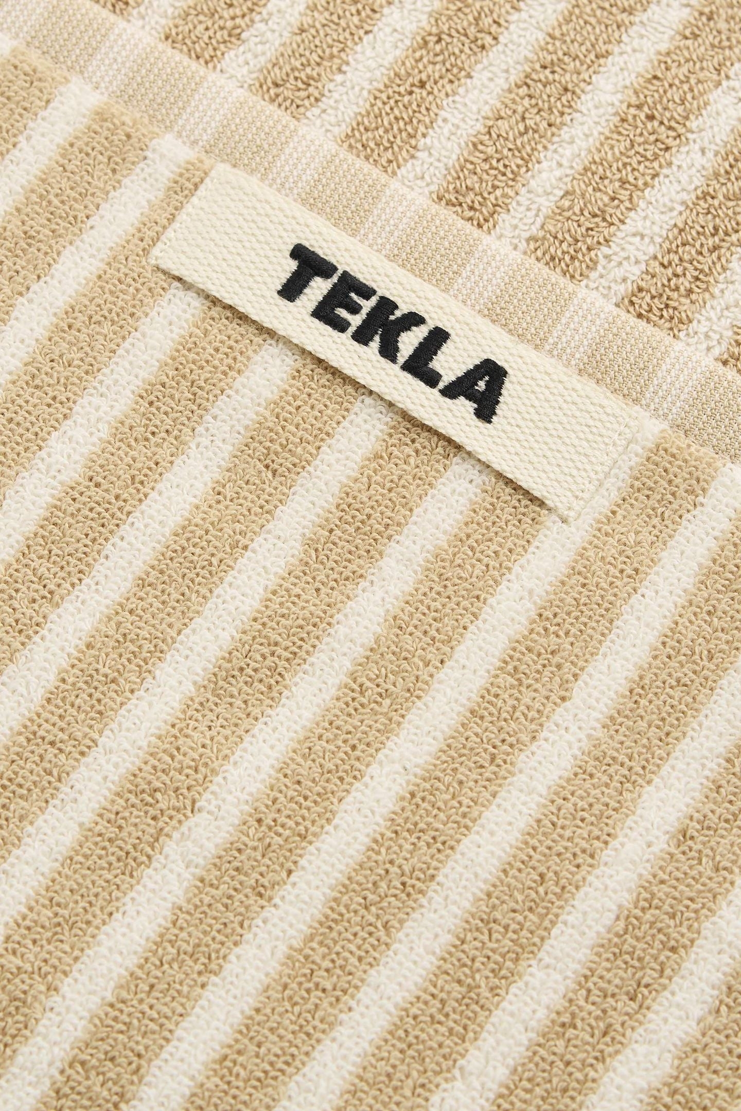 UNISEX TOWEL IVORY STRIPES 5