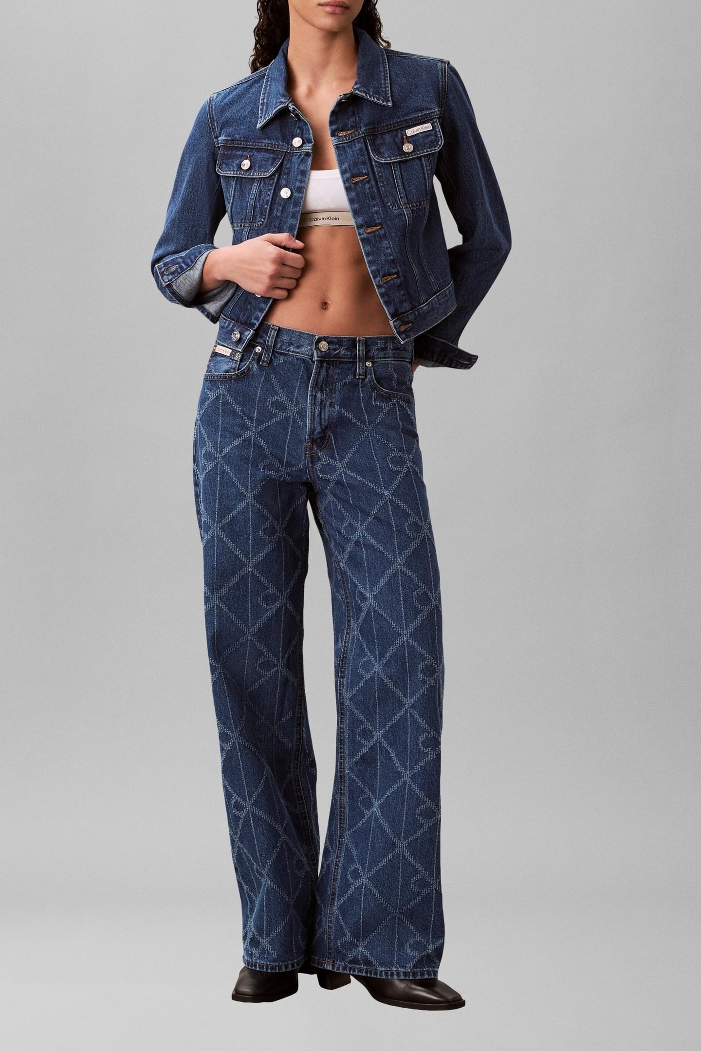 CROPPED 90S DENIM JACKET INDIGO PARK 1