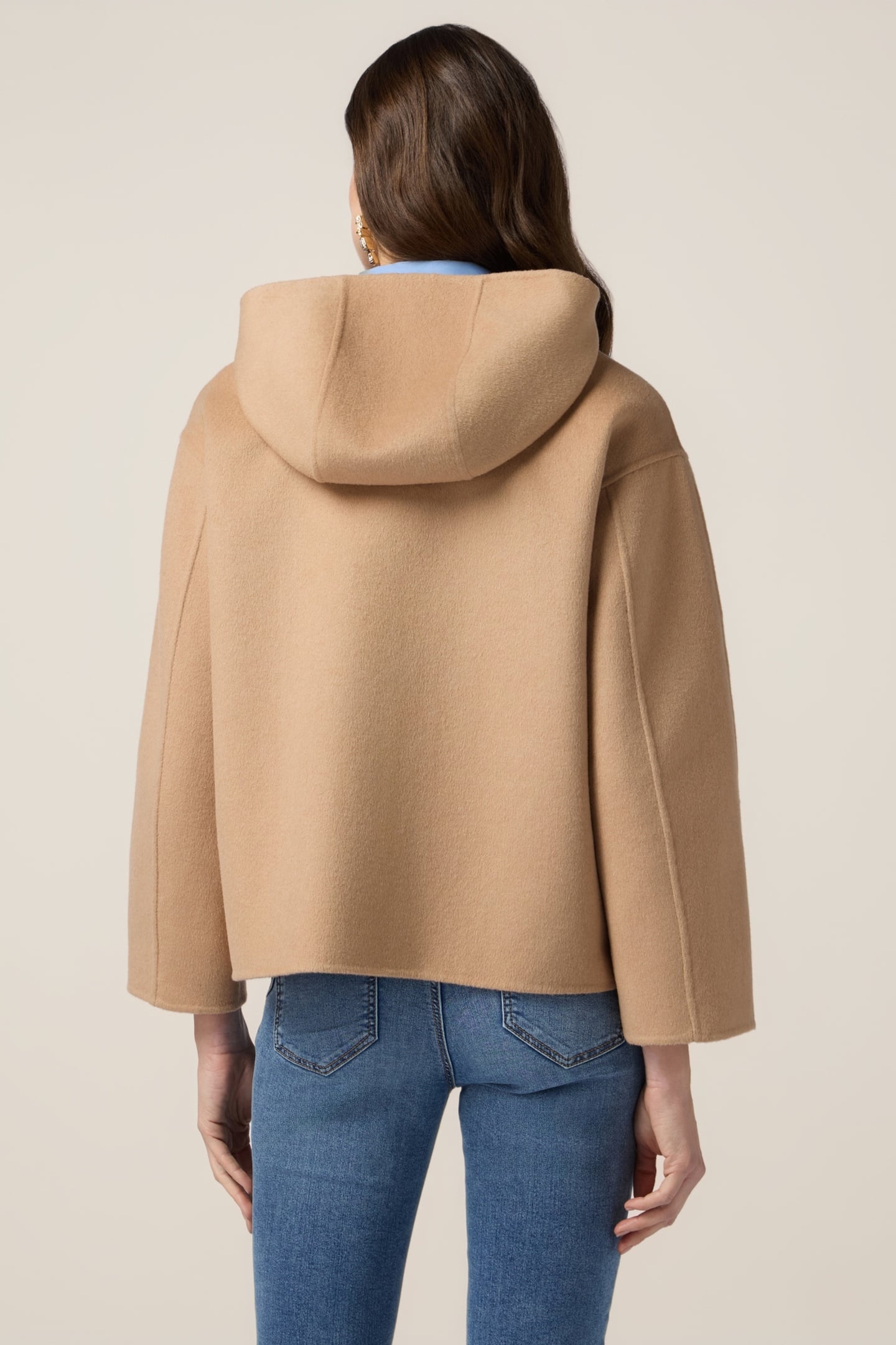 CLOTH JACKET WITH LARGE POCKETS BEIGE 3