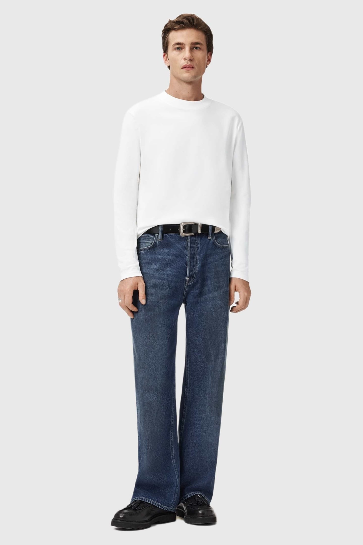 NERO LS CREW CHALK WHITE 3