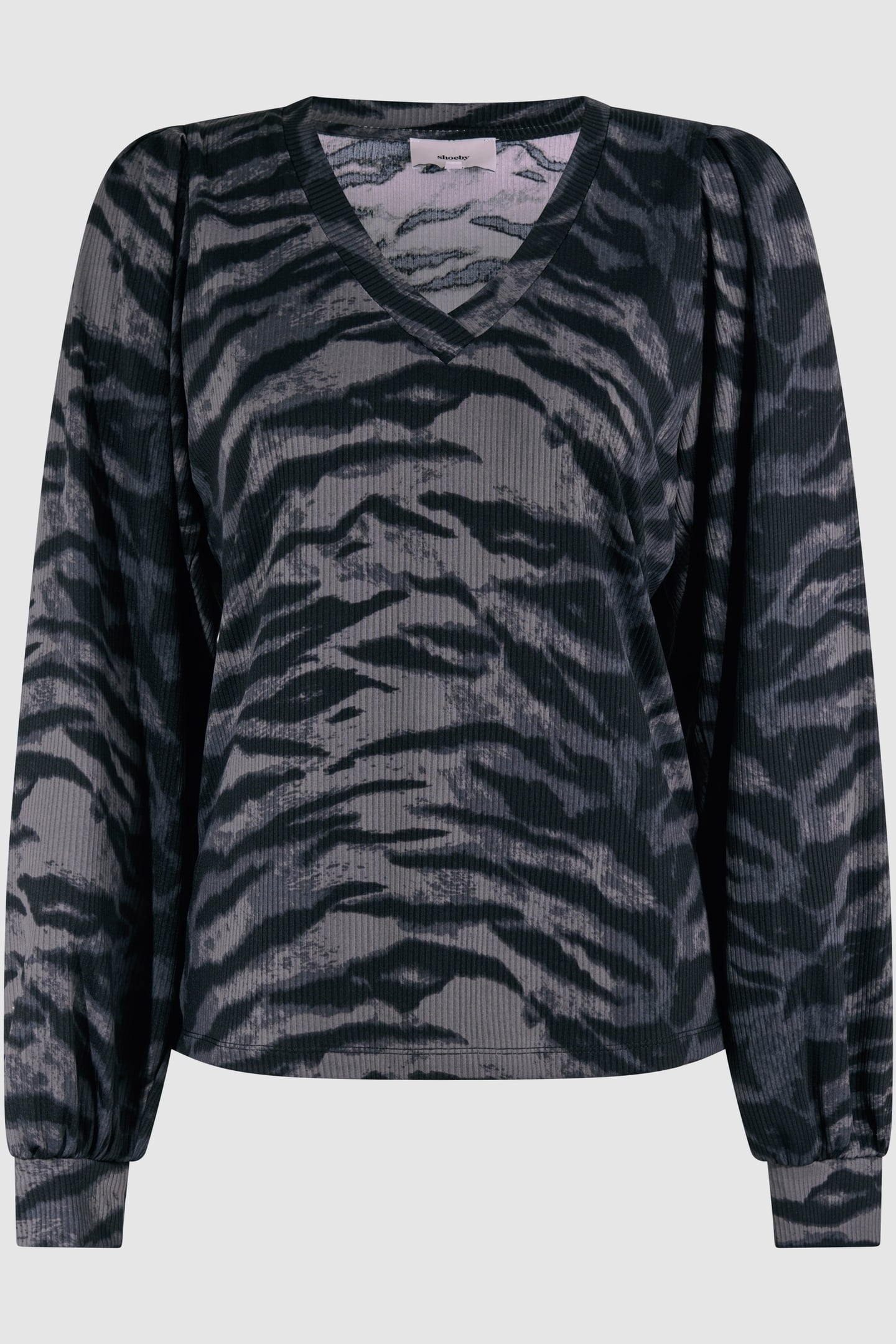 LA-SBRIB JERSEY TOP DARKGREY 1