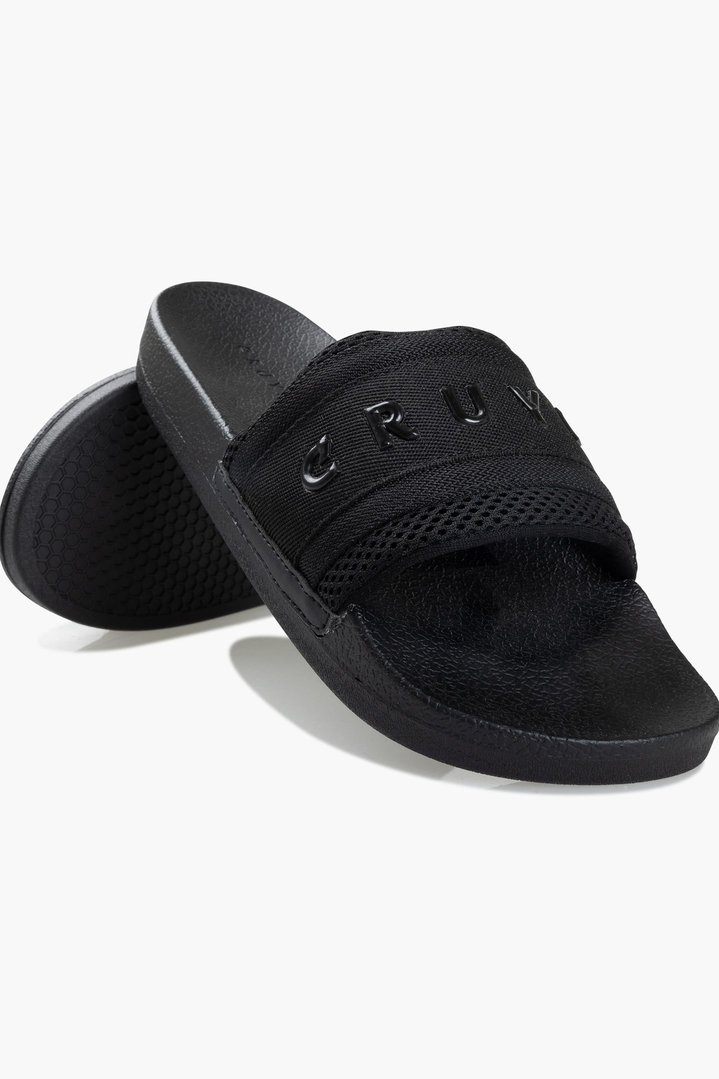 SPORTY SLIDE - MESH BLACK 5