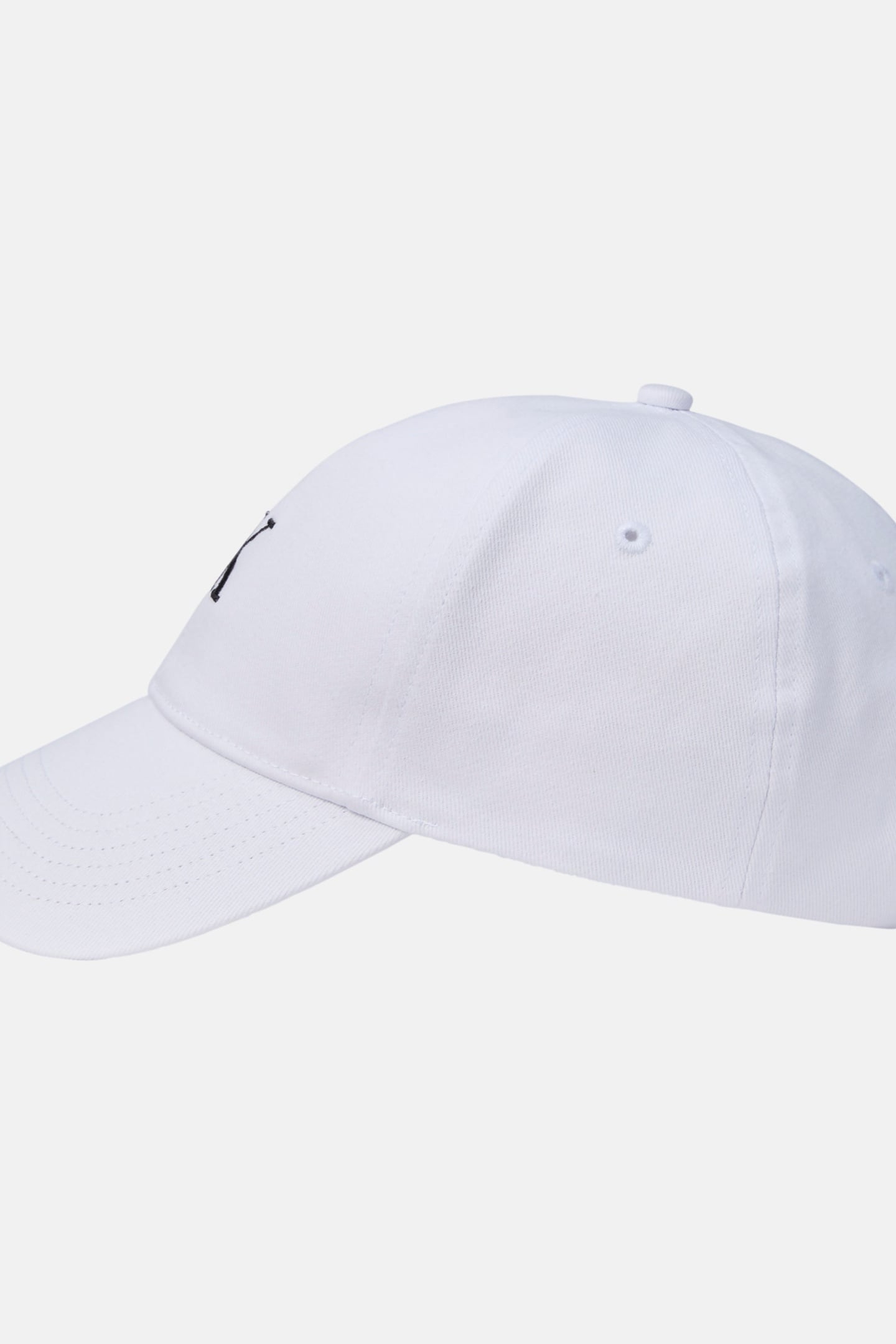MONOGRAM EMBROIDERY CAP BRIGHT WHITE 2