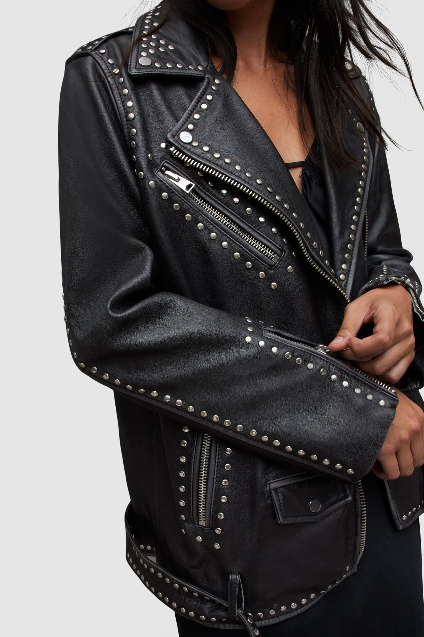 BILLIE ROCKER BIKER WASHED BLACK 5