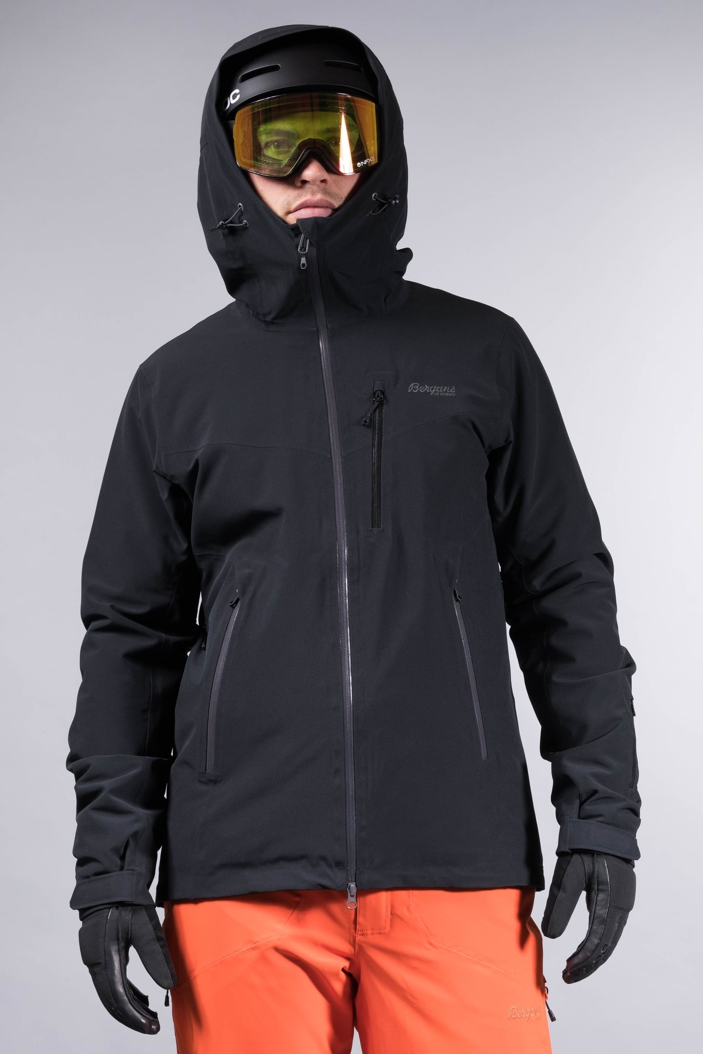 OPPDAL INS JKT BLACK/SOLIDCHARCOAL 1