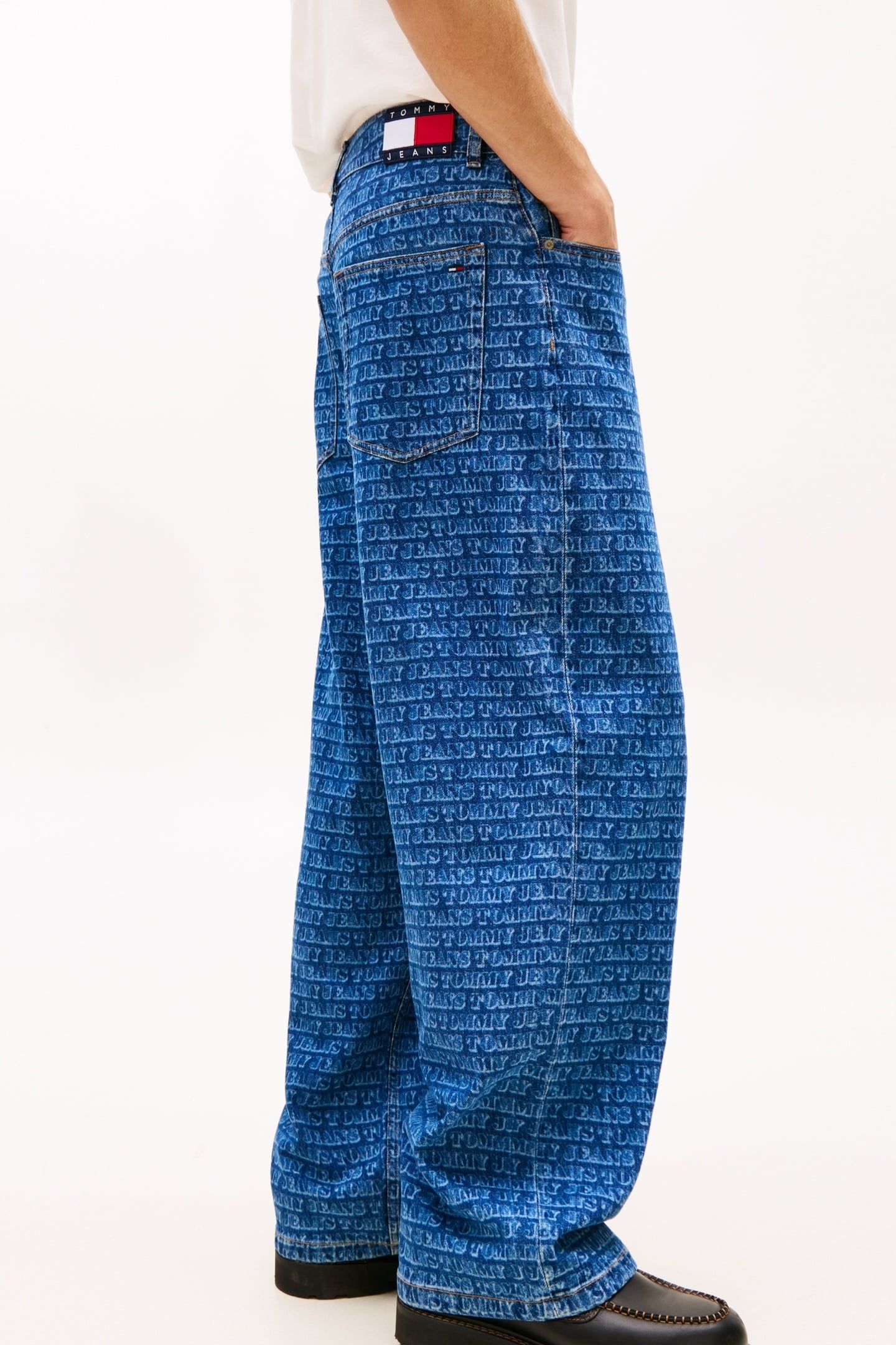 THEO BAGGY LOOSE JEANS DENIM MEDIUM 4