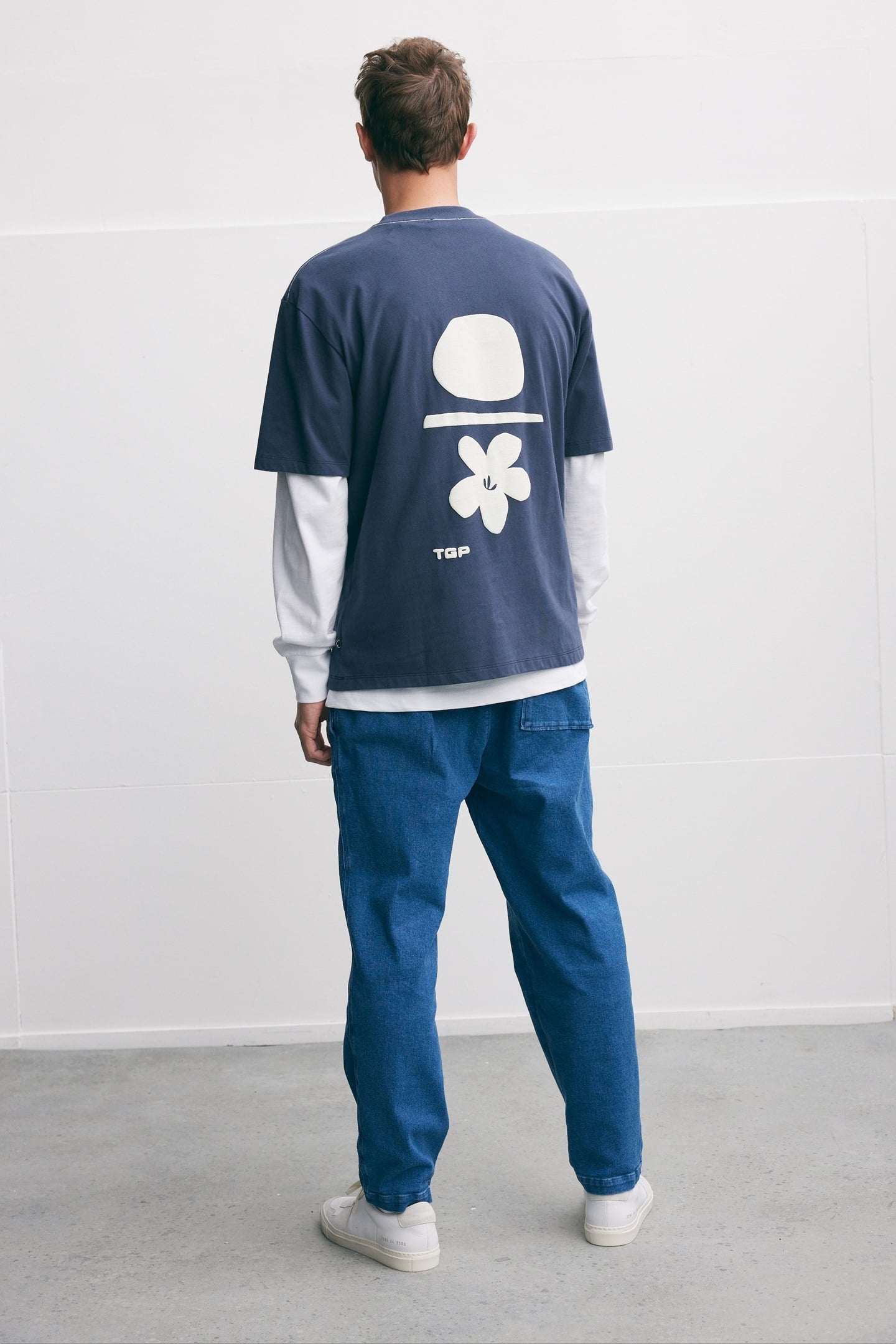 TRUBBER T-SHIRT NAVY 5