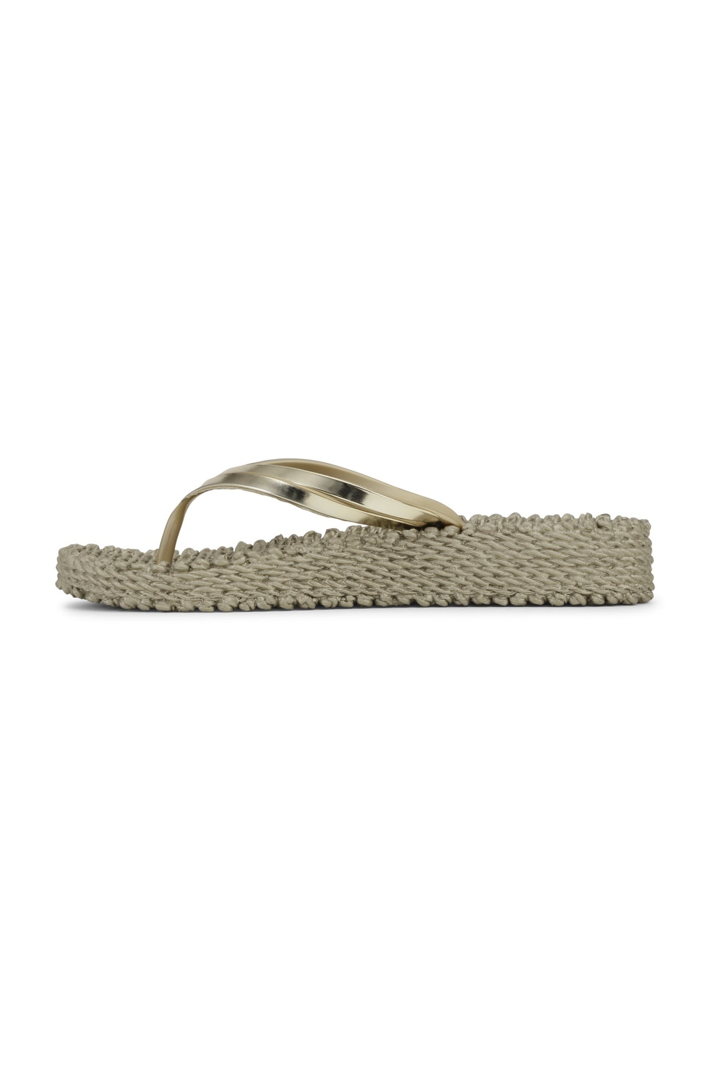 PLATEAU FLIPFLOPS CHEERFUL08M PLATIN 1