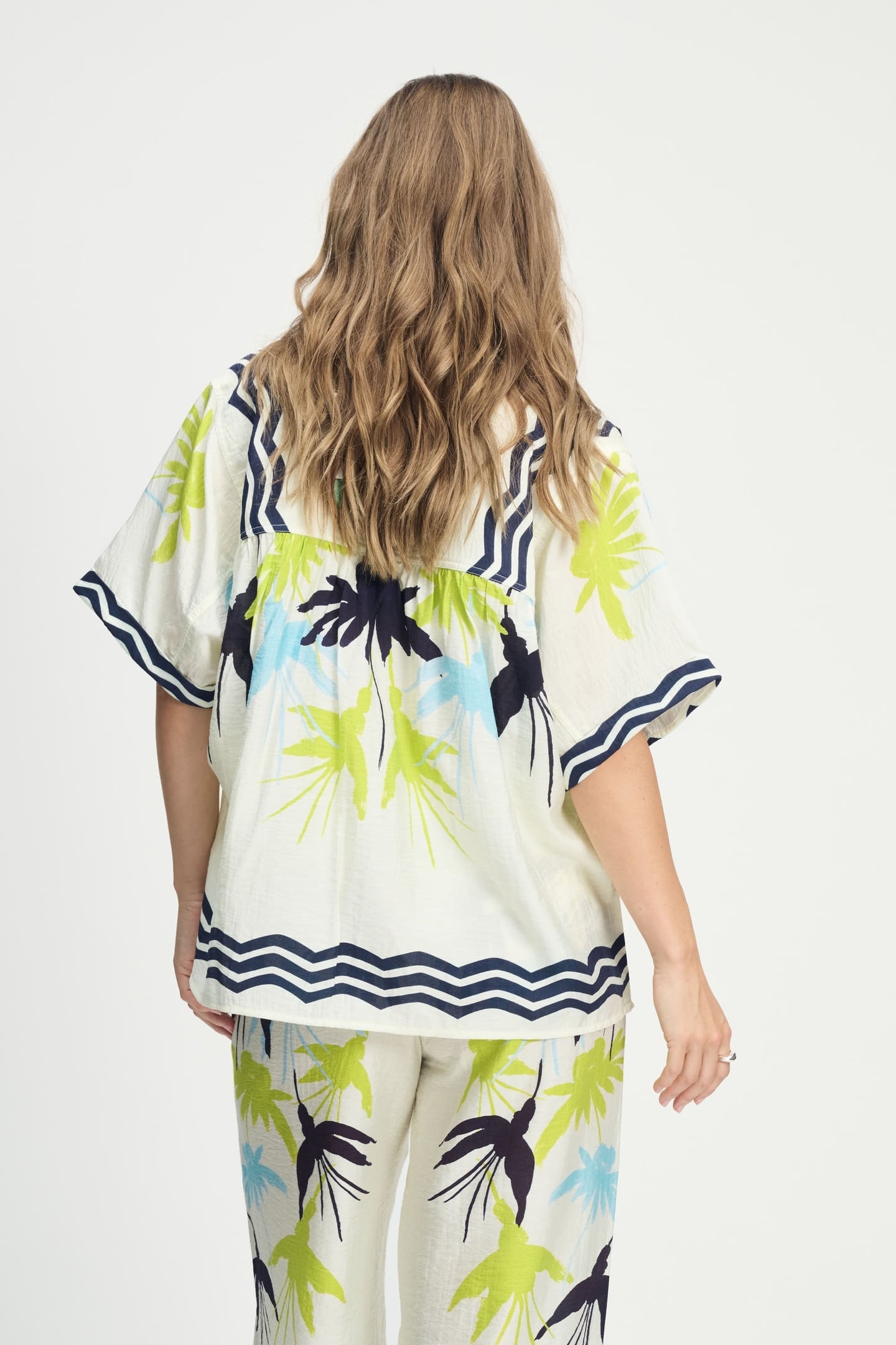 BLOUSE - ARTISAN LIME 4