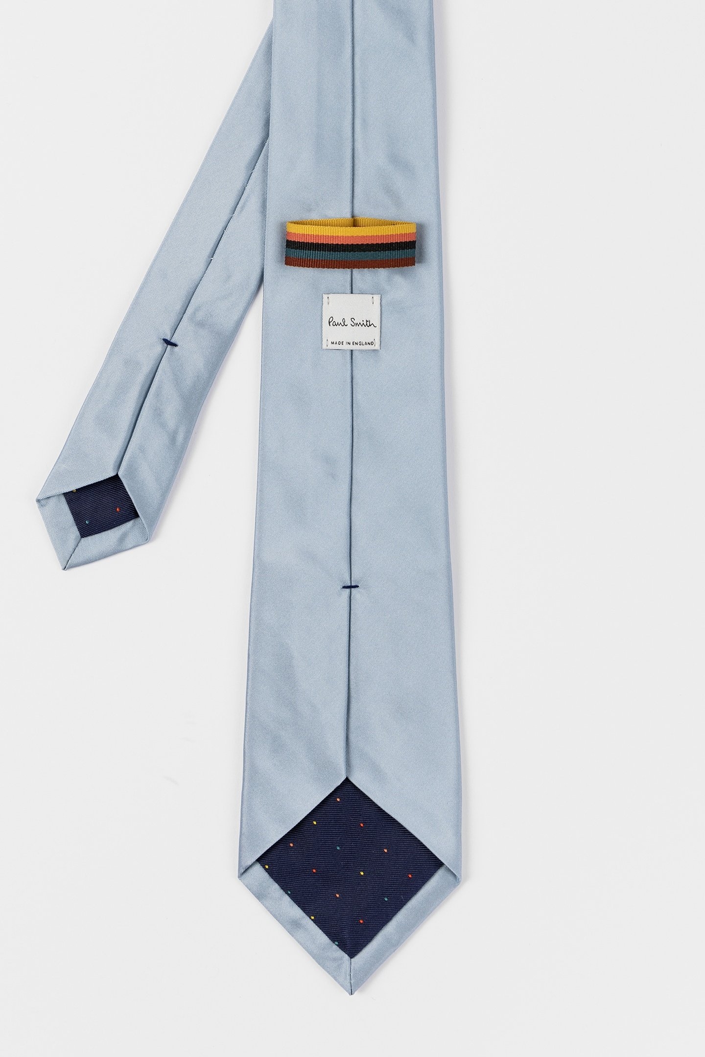 TIE PLAIN SILK NEW LIGHT BLUE 5