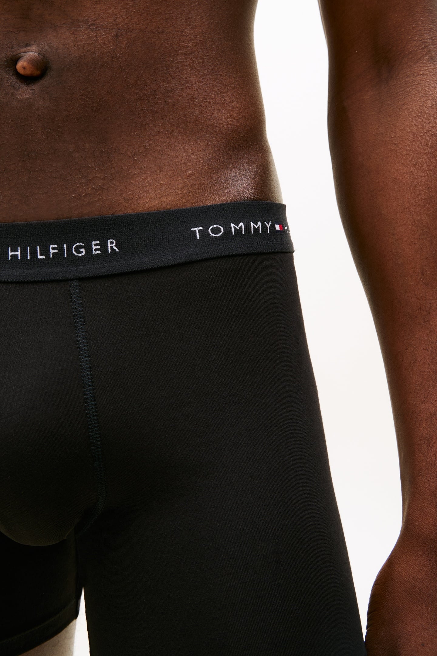 5-PACK WAISTBAND BOXER BRIEFS BLACK 5