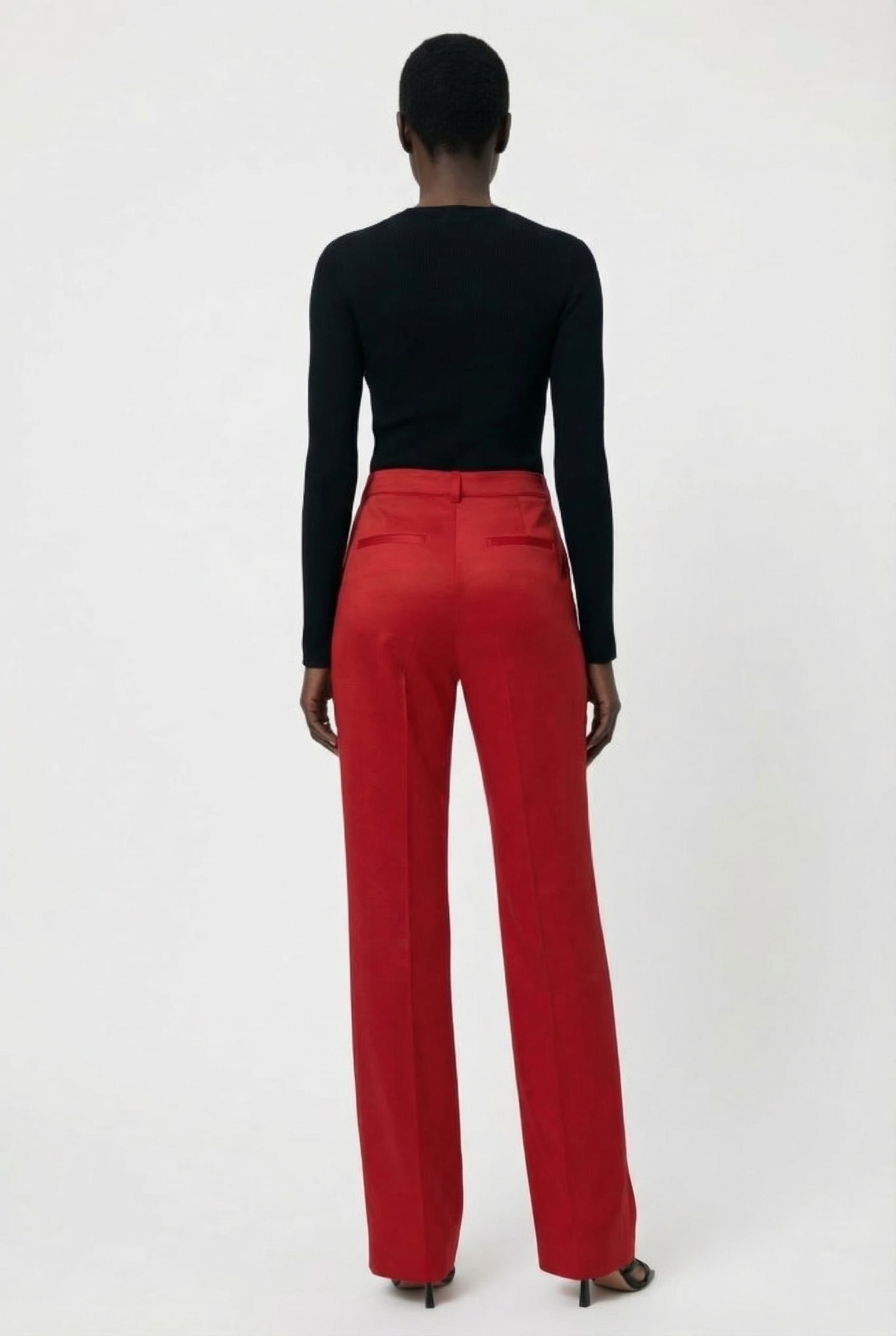 STEFANIE PANTS BREAZY RED 2