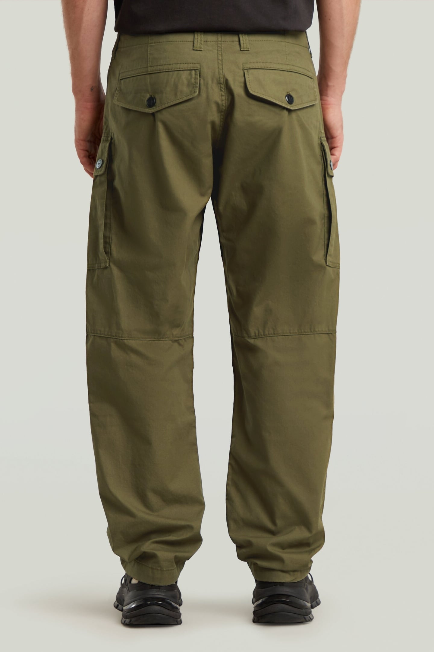 ROXIC LOOSE PANTS SHADOW OLIVE 3