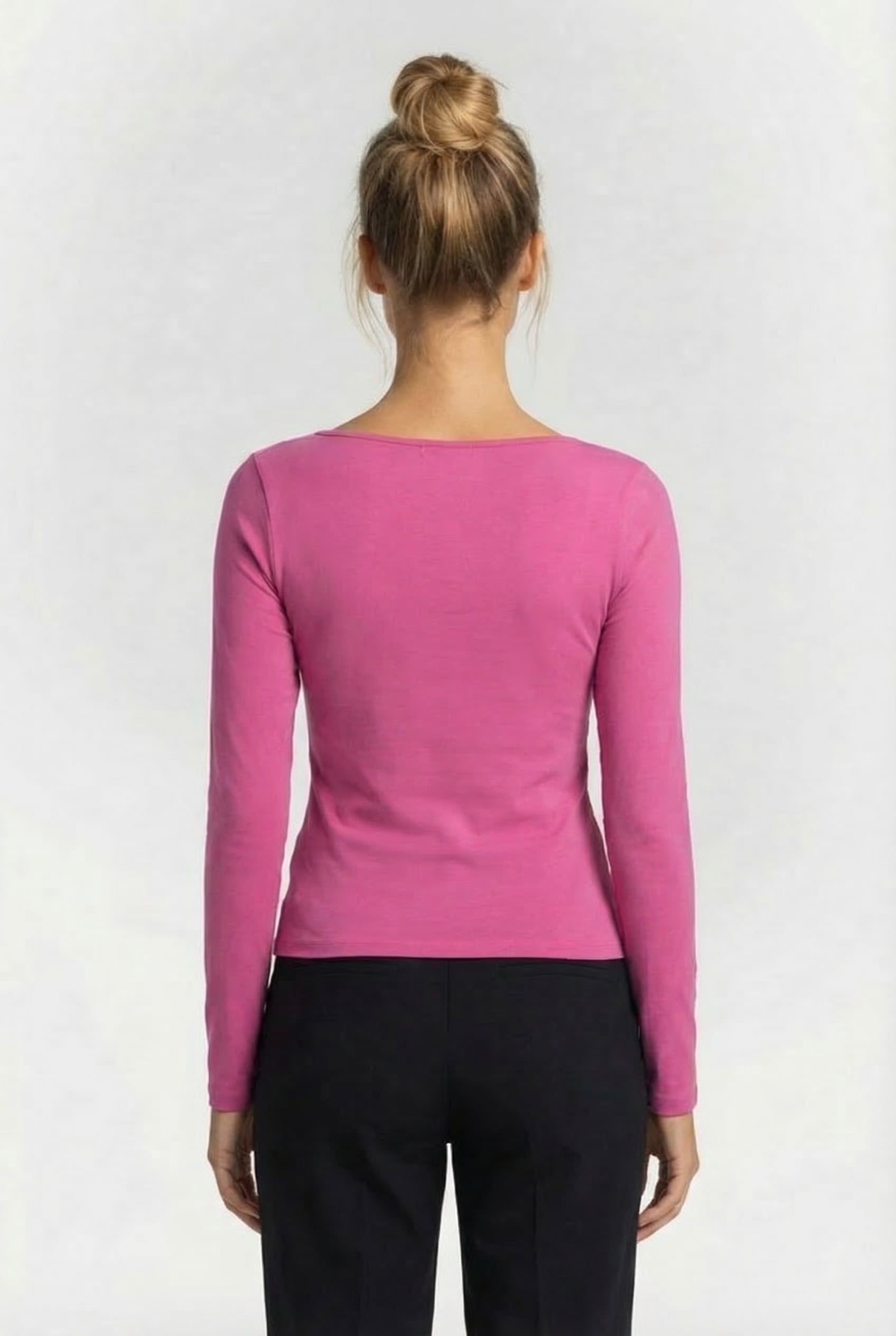 SABA T-SHIRT DARK MAUVE 2