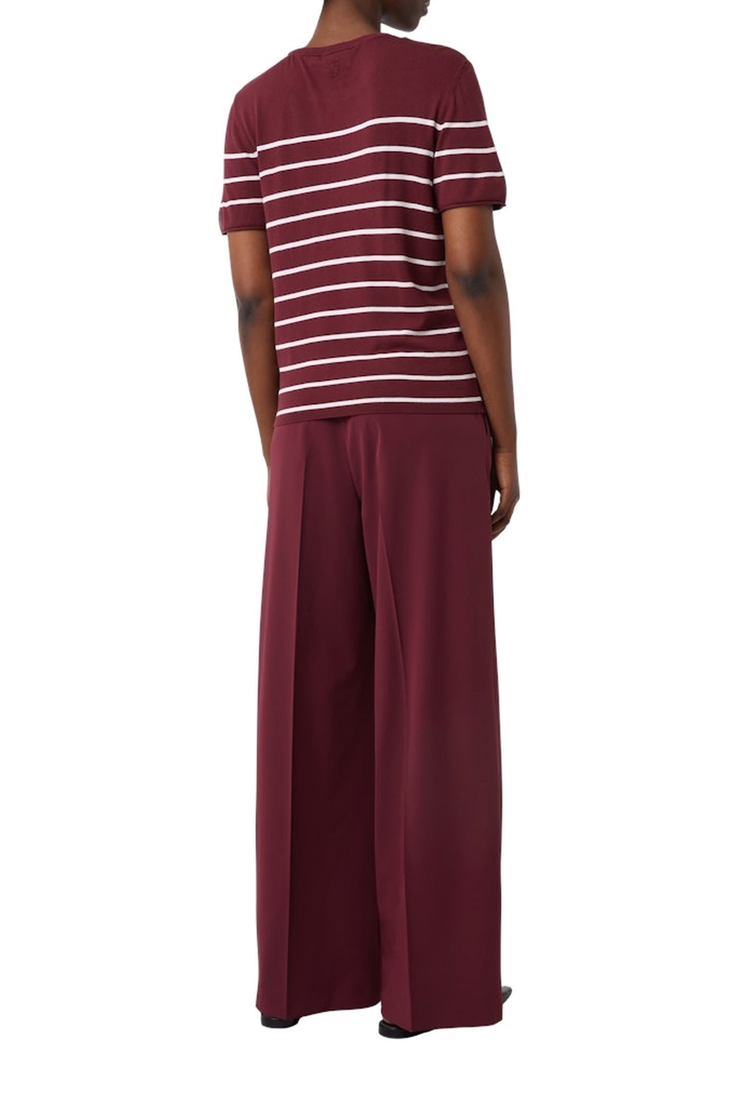 COMMA PULLOVER BURGUNDY 2