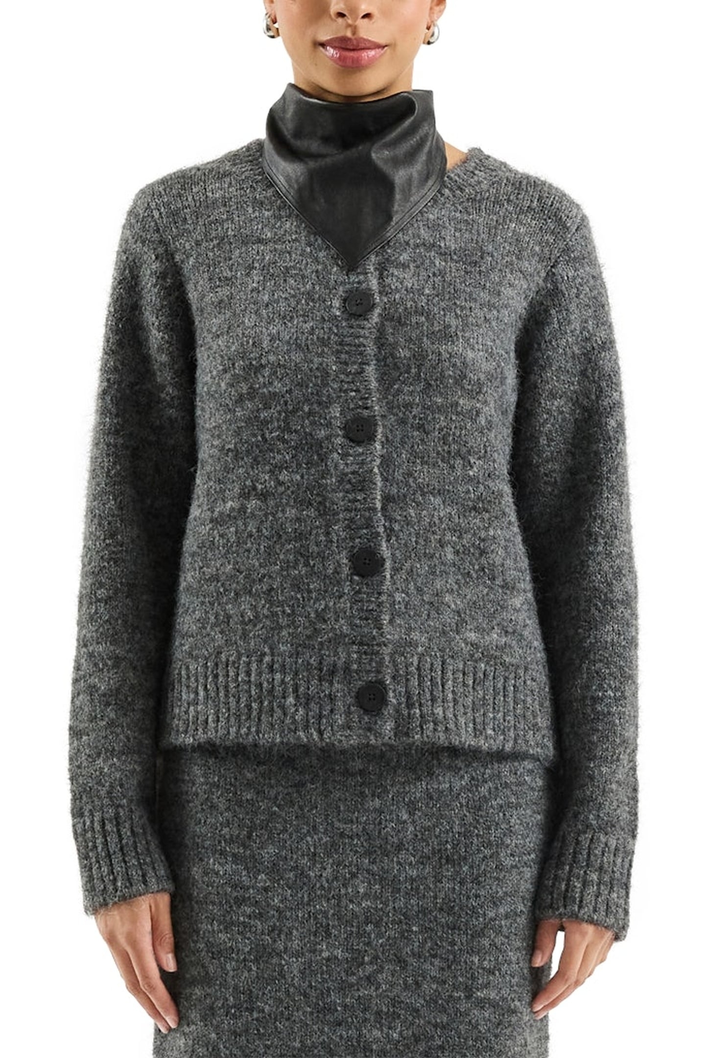 S.OLIVER-QS CARDIGAN BLACK 1