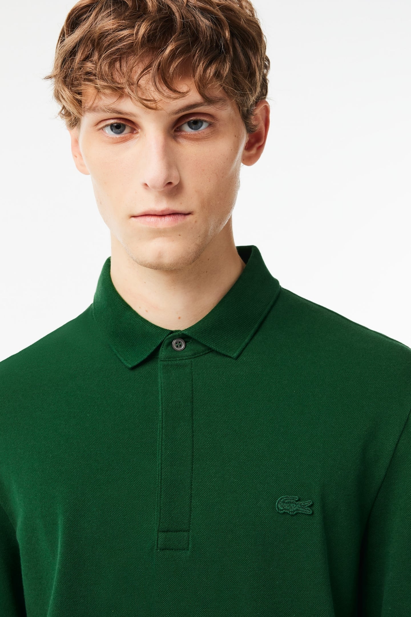 LONG SLEEVE POLO GREEN 4