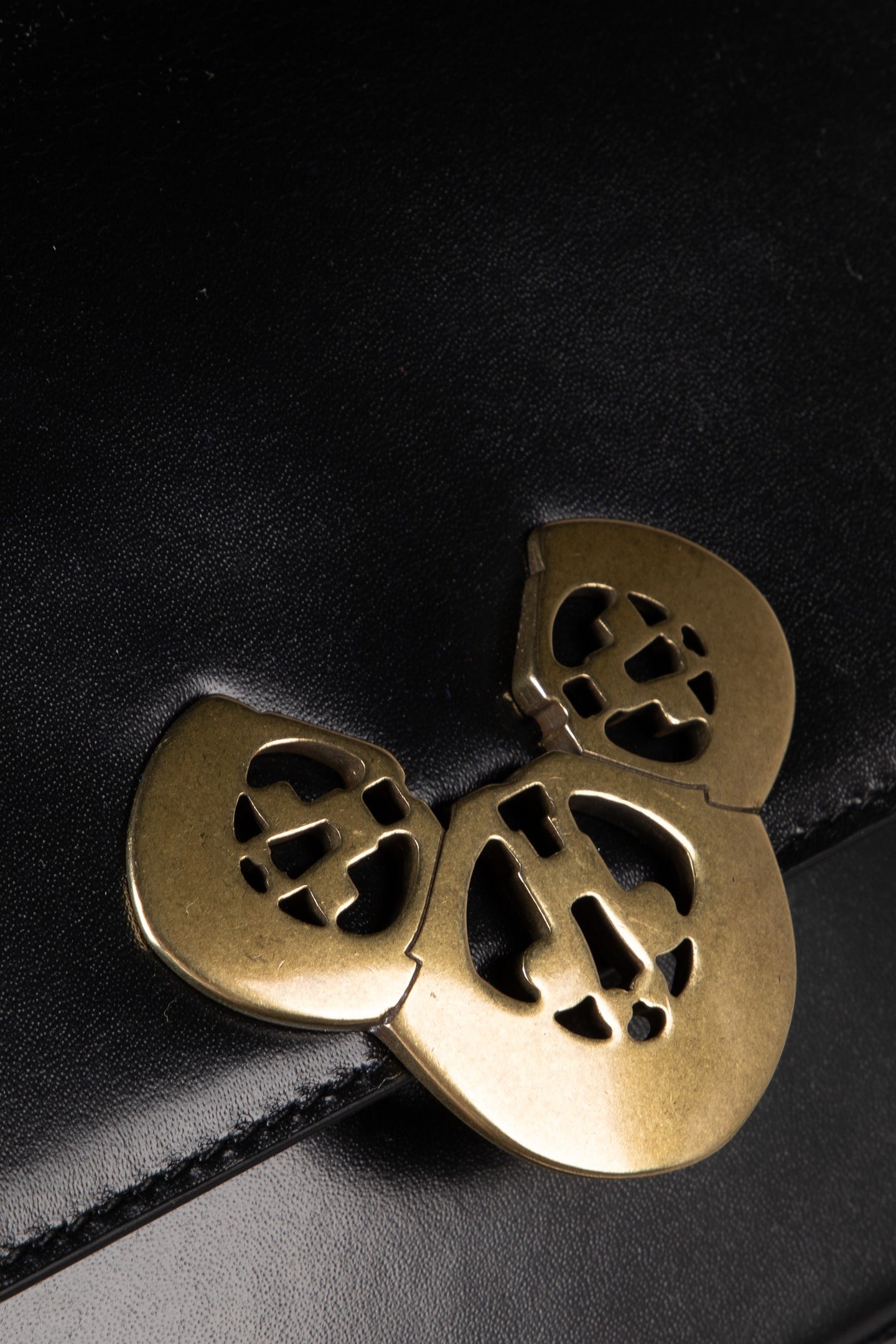 MINI ELDA BAG BLACK GOLD 5