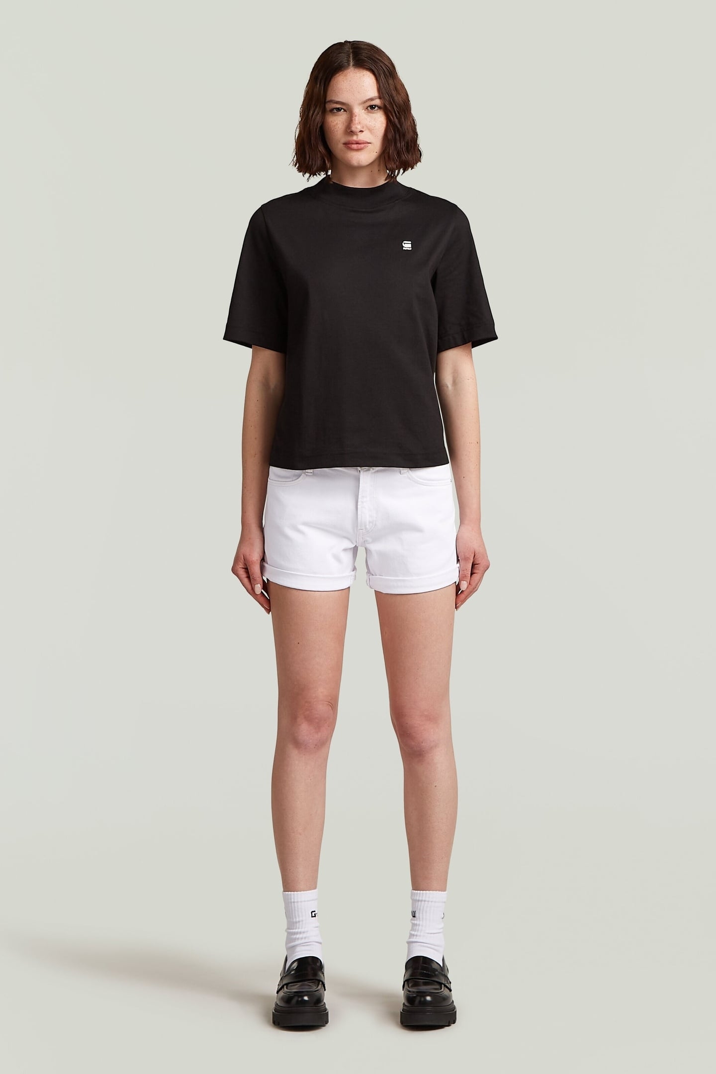 JUDEE SHORTS PAPER WHITE GD 1