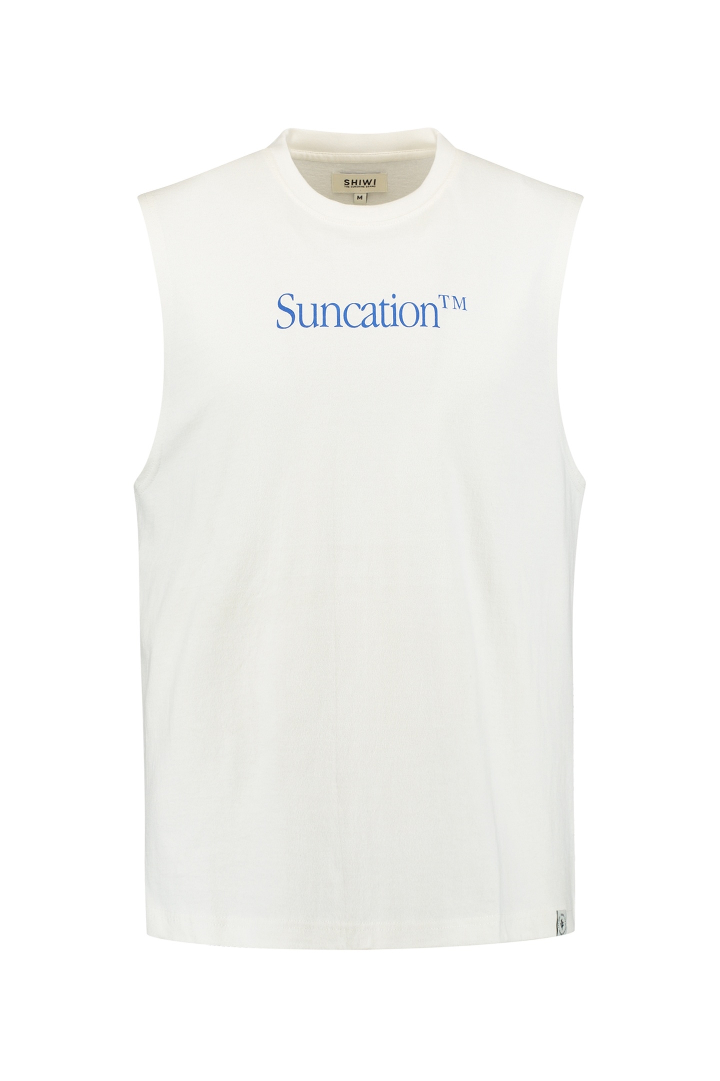 SEAN SLEEVELESS T-SHIRT SUNCATION WHITE 5