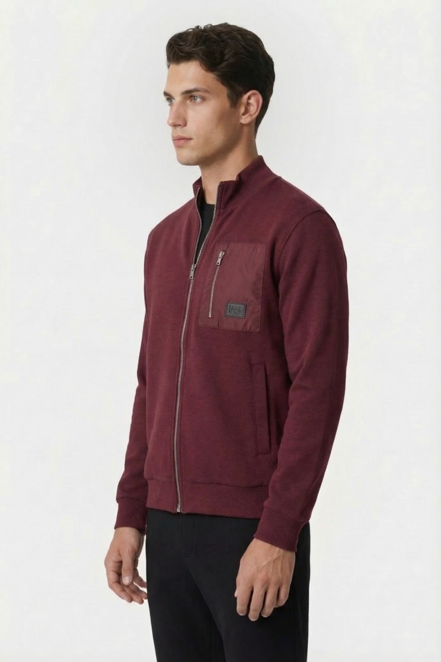 MERLOT SWEAT ZIP JACKET 3