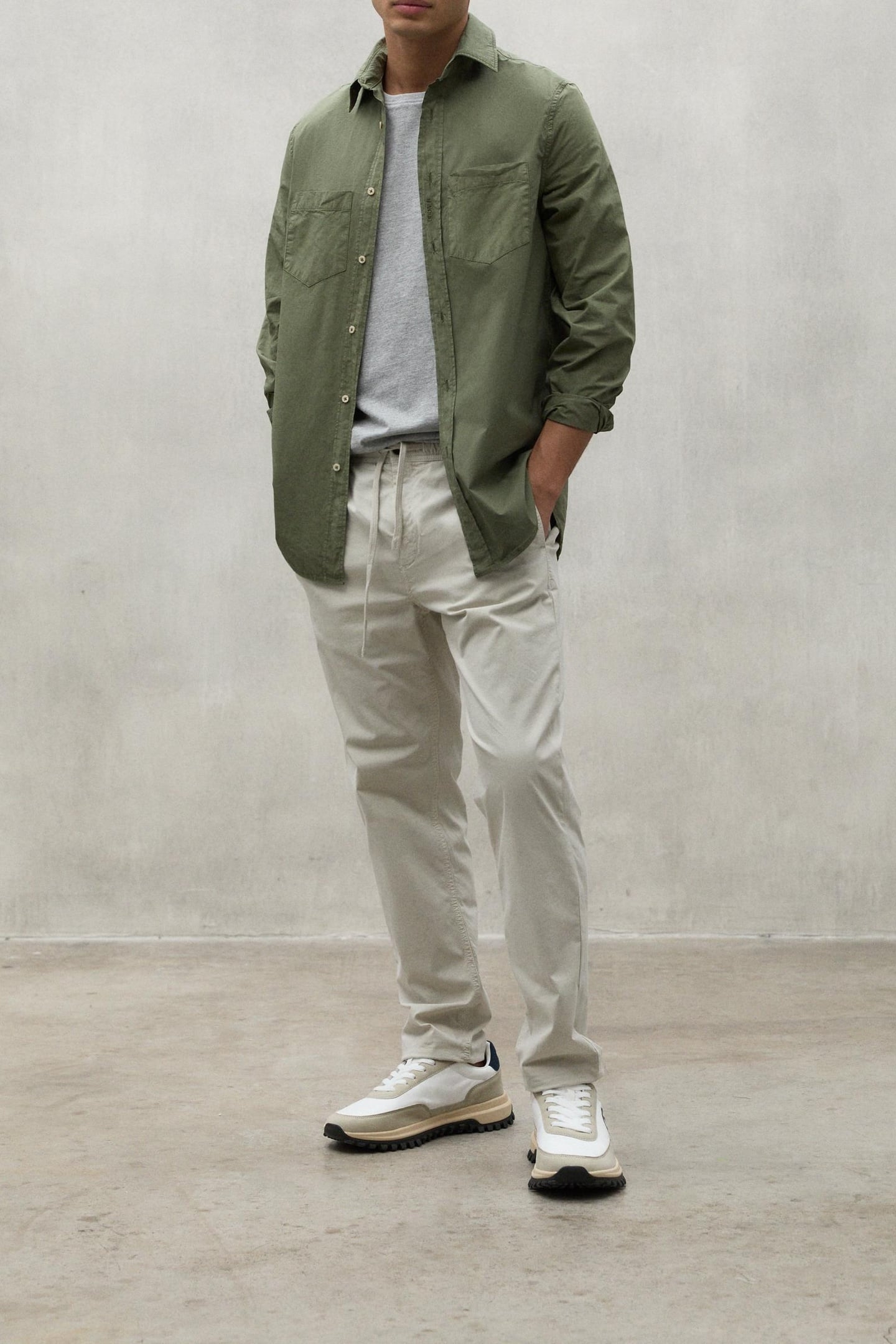 ERNESTOALF SHIRT KHAKI 2